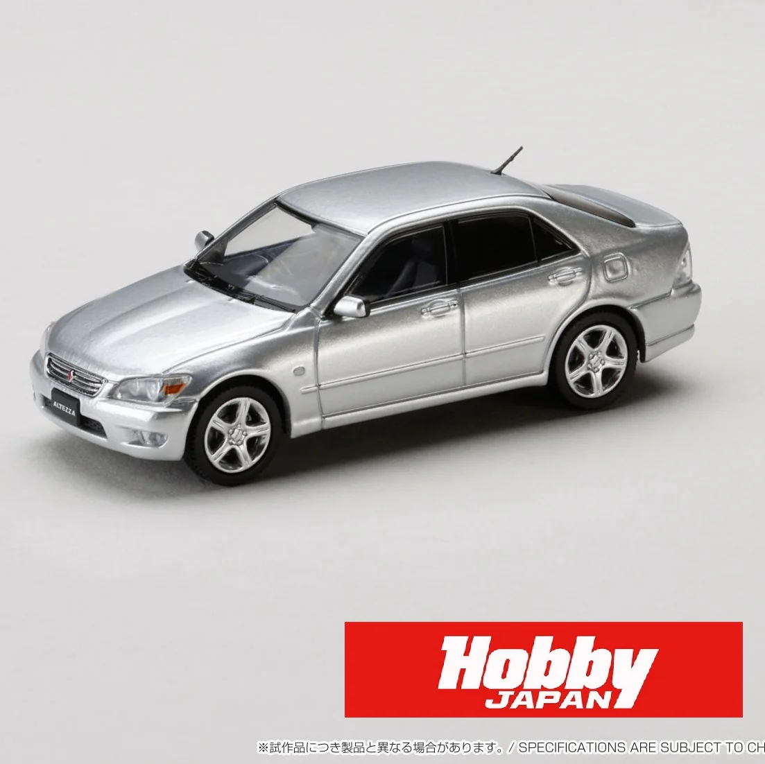 HOBBY JAPAN 1/64 Toyota ALTEZZA RS200 (E10) 1998 SILVER HJ641080AS