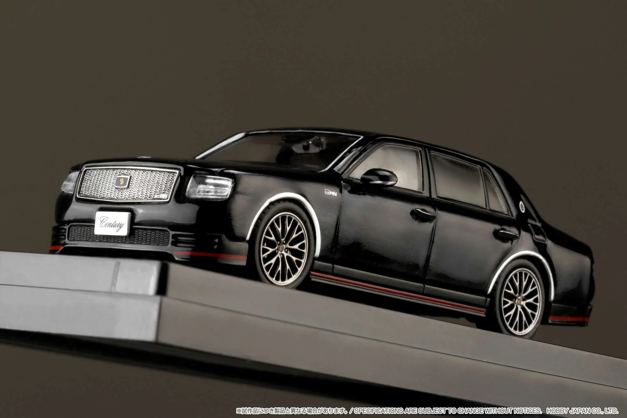 HOBBY JAPAN 1/64  Toyota CENTURY GRMN Black HJ642019GBK - Image 2