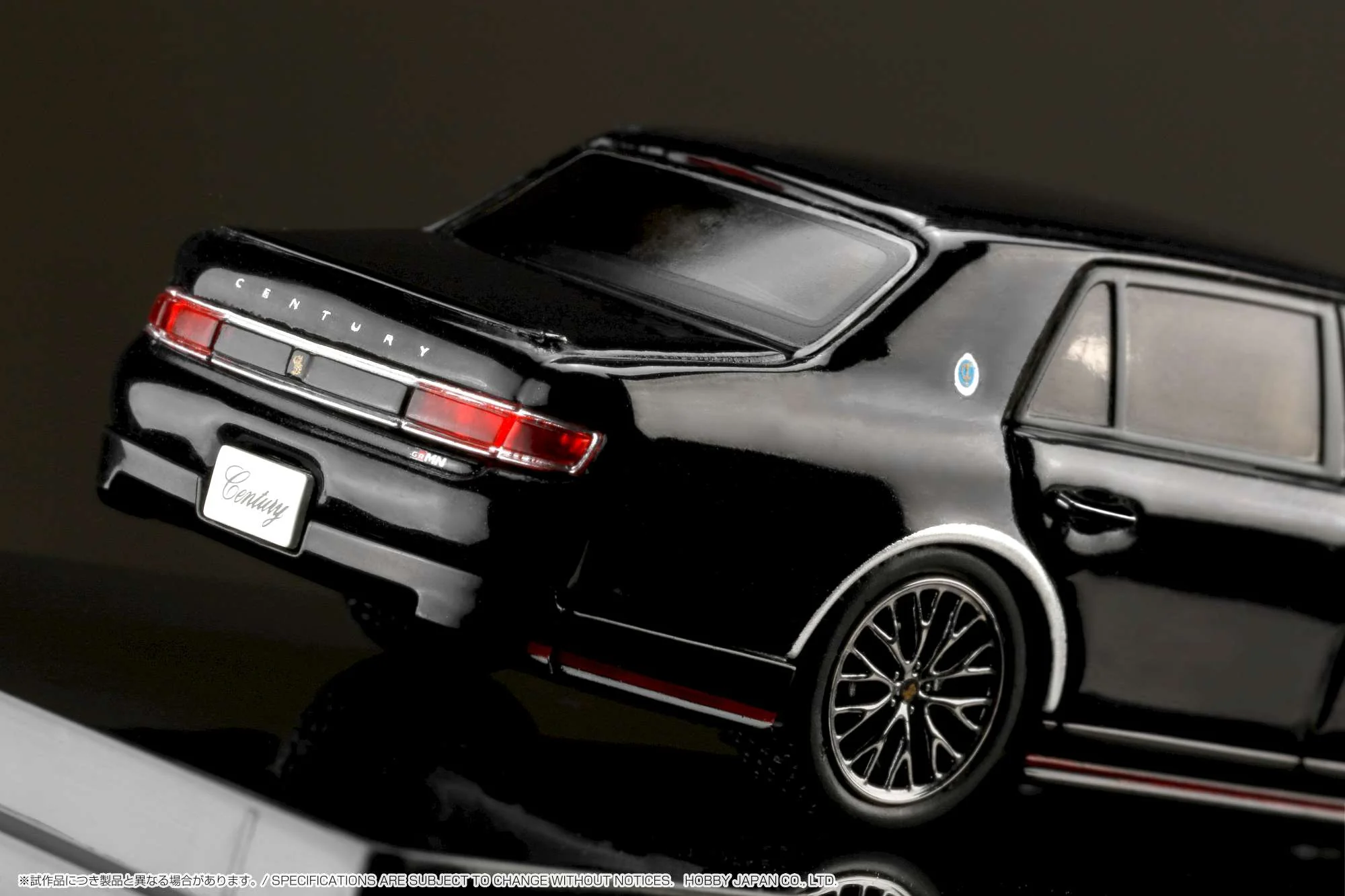 HOBBY JAPAN 1/64  Toyota CENTURY GRMN Black HJ642019GBK - Image 3