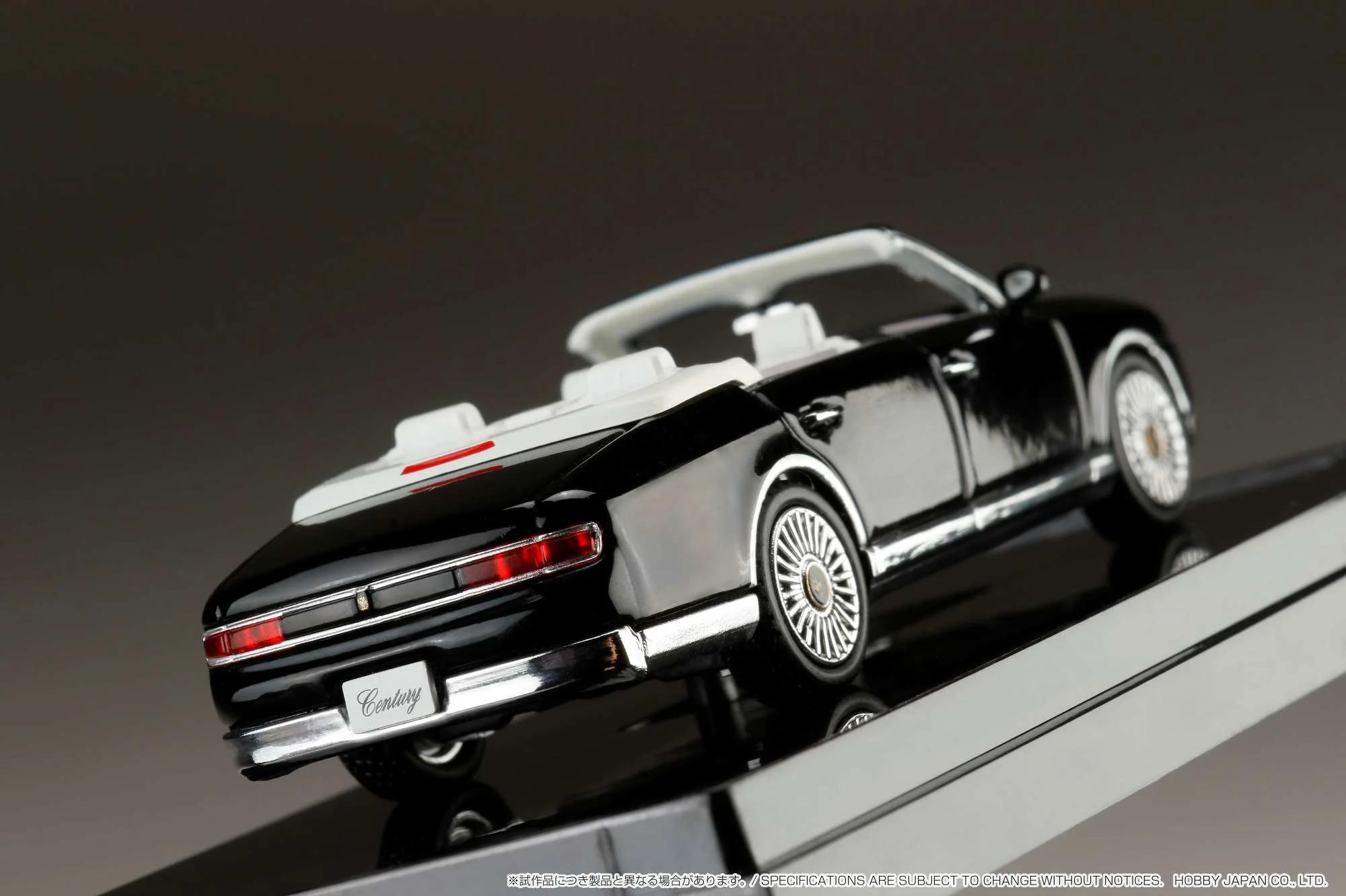 HOBBY JAPAN 1/64  Toyota CENTURY GRMN Convertible Black HJ643019CBK - Image 2