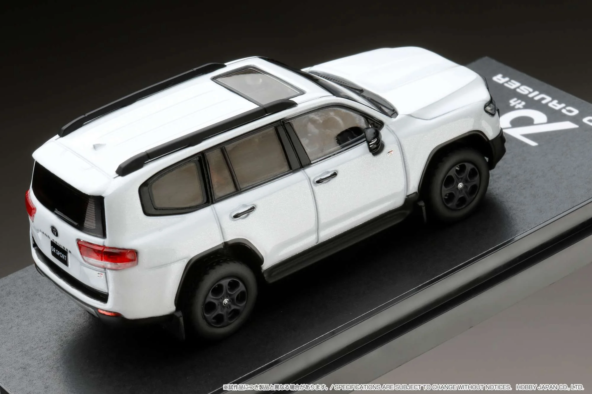 HOBBY JAPAN 1/64 Toyota LAND CRUISER (JA300W) GR SPORT White Pearl HJ641050BWR - Image 5