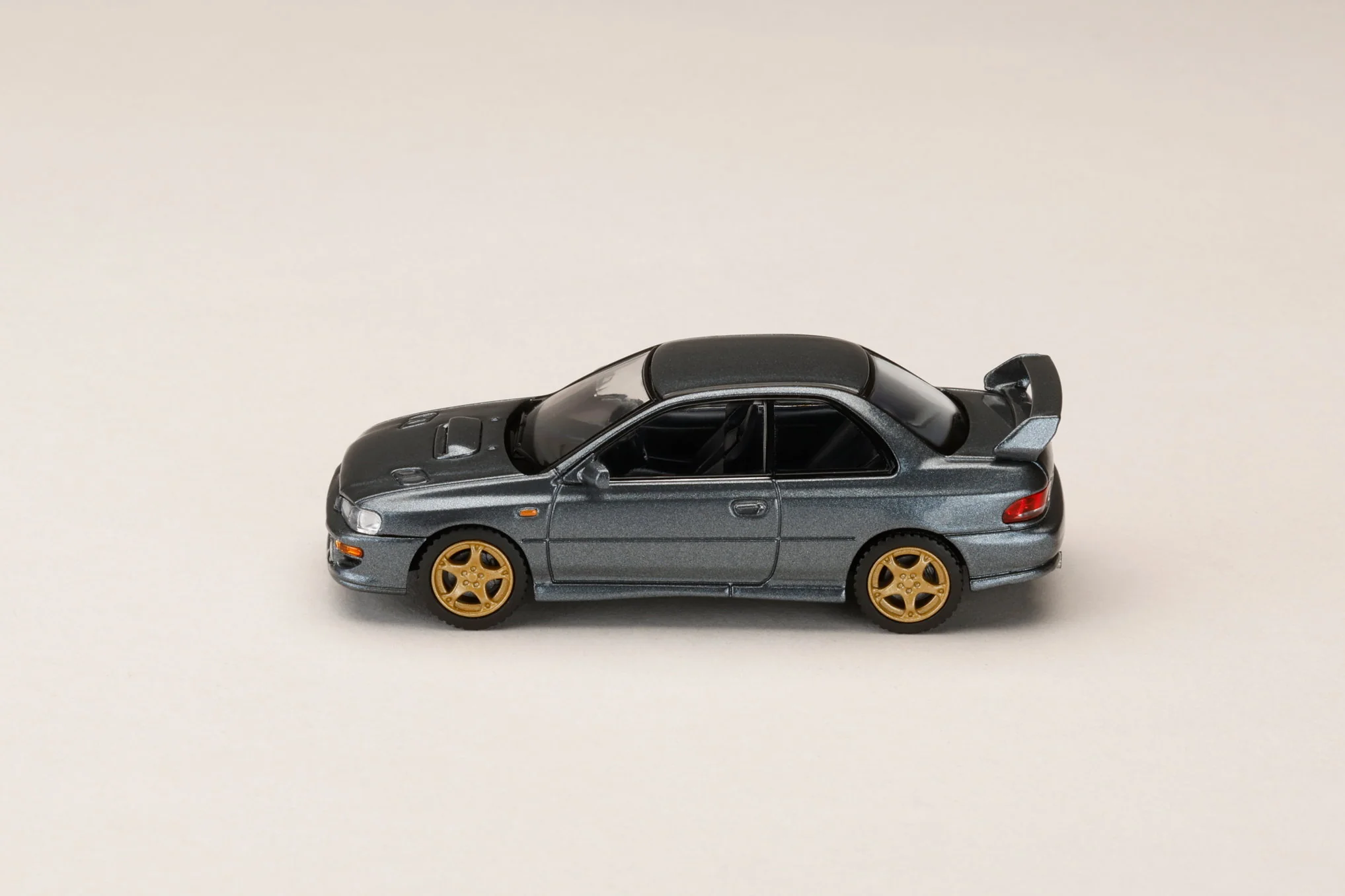 PREORDER HOBBY JAPAN JDM64 1/64 Subaru Impreza WRX type R Sti Version with WR Type Front Bumper - COOL GREY HJDM006-21 (Approx. Release Date : Q2 2026 subjects to the manufacturer's final decision) - Image 4