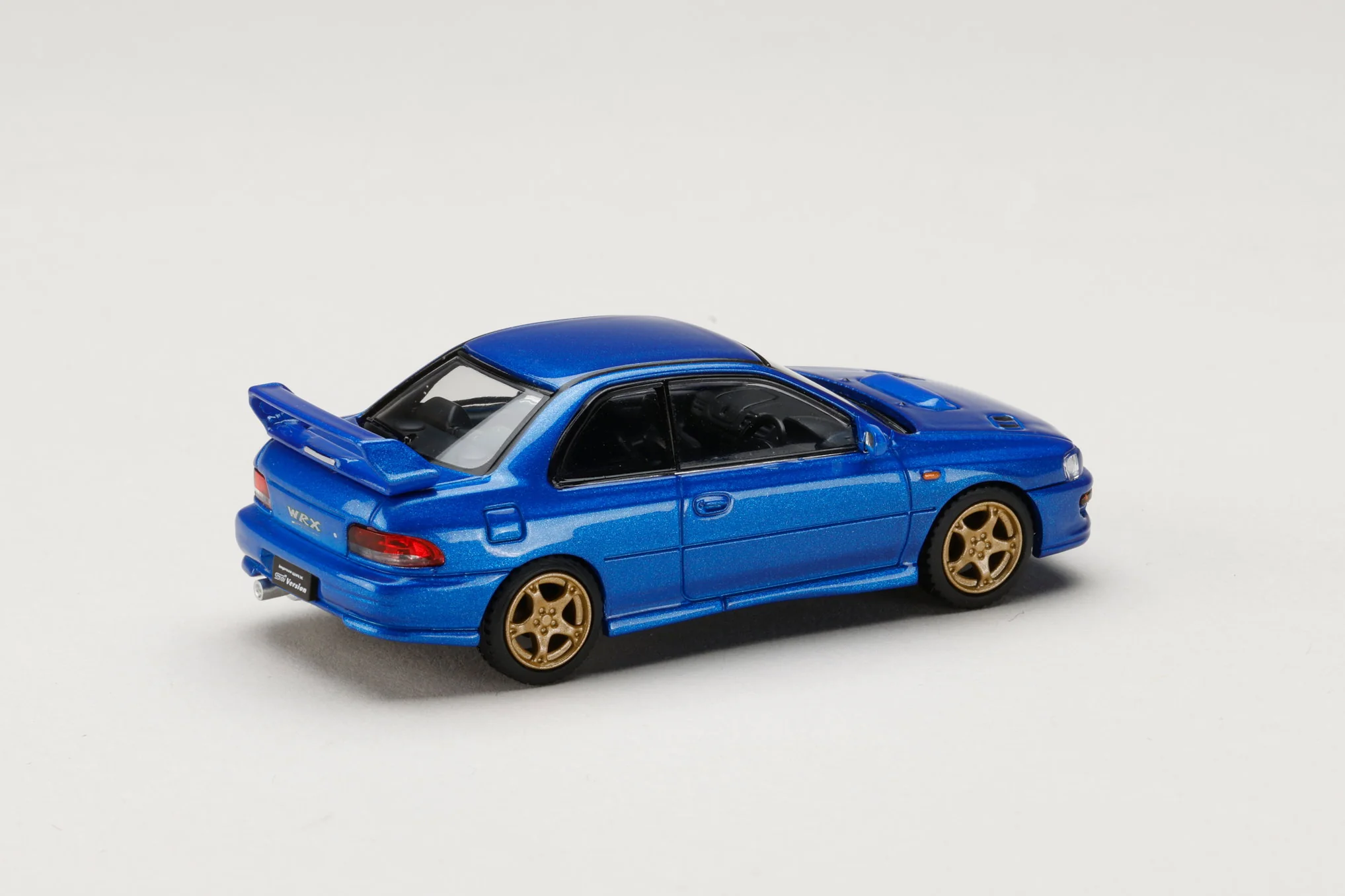 PREORDER HOBBY JAPAN JDM64 1/64 Subaru Impreza WRX type R Sti Version with WR Type Front Bumper - SONIC BLUE (MICA) HJDM006-20 (Approx. Release Date : Q2 2026 subjects to the manufacturer's final decision) - Image 3