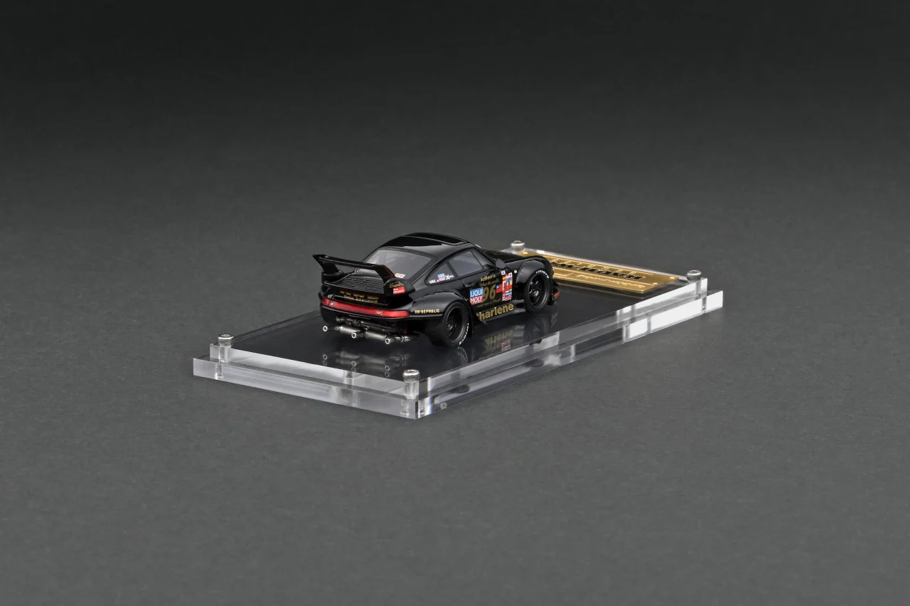 Ignition Model 1/64 HIGH-END RESIN MODEL RWB 993 Black IG2365 - Image 2