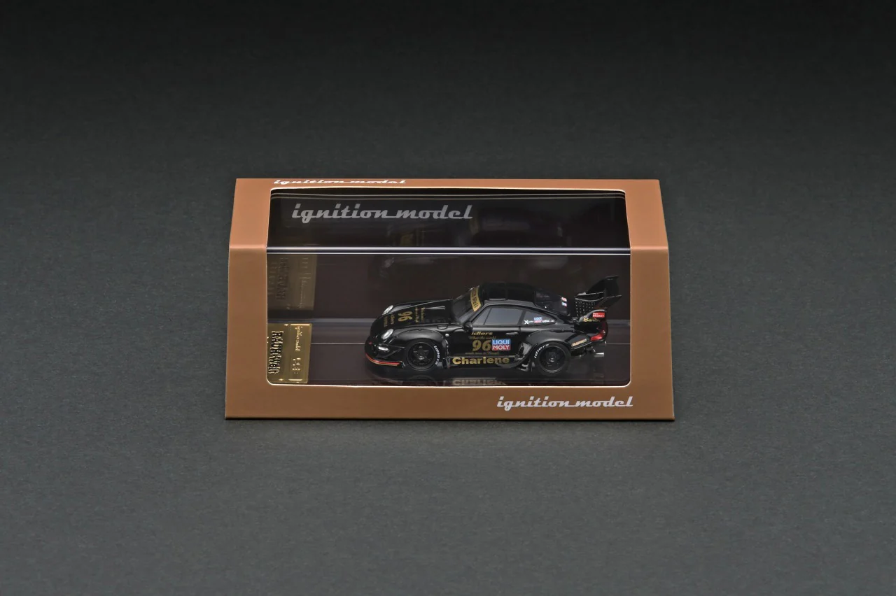 Ignition Model 1/64 HIGH-END RESIN MODEL RWB 993 Black IG2365 - Image 3