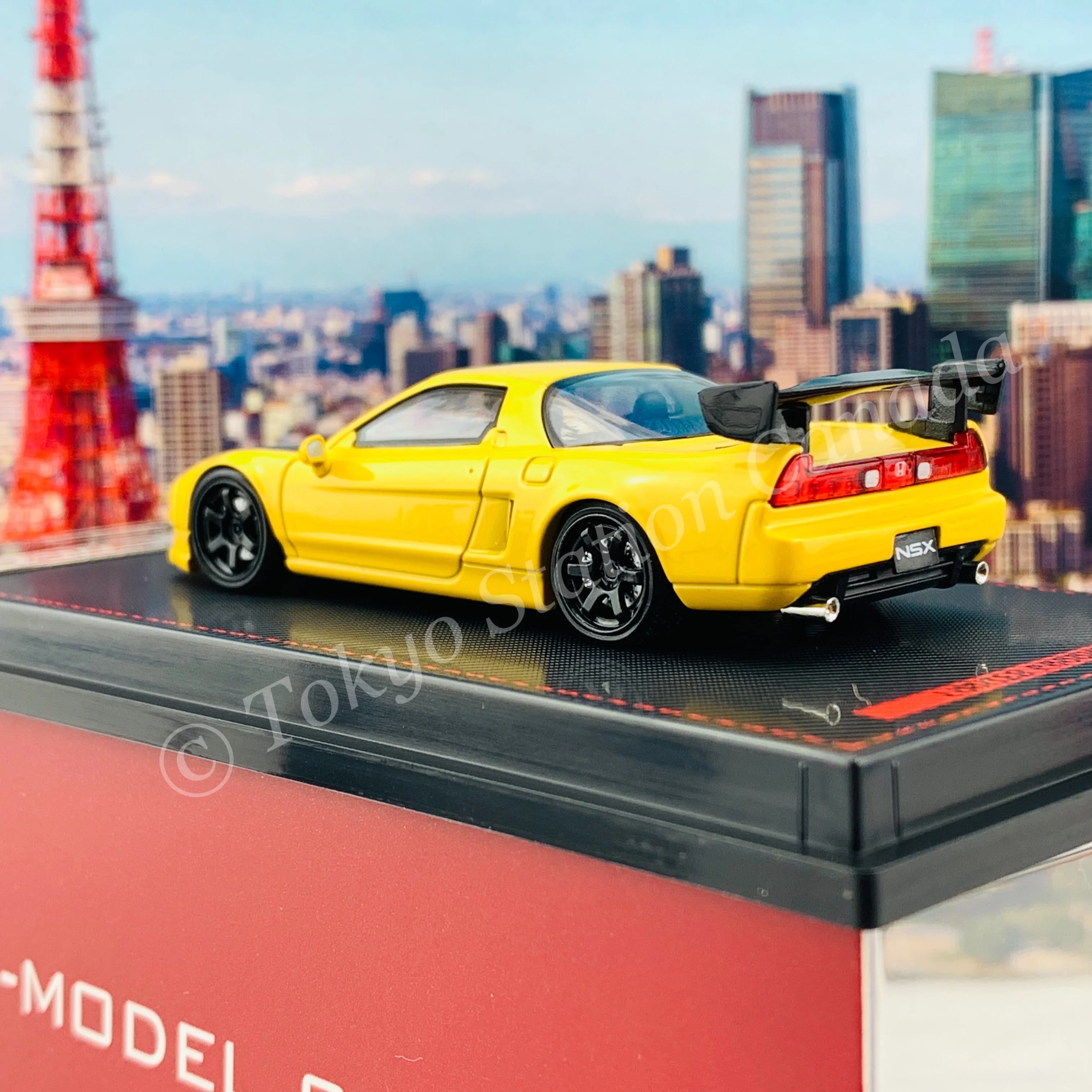 Ignition Model 1/64 Honda NSX (NA1) Matte Yellow IG1945 - Image 2