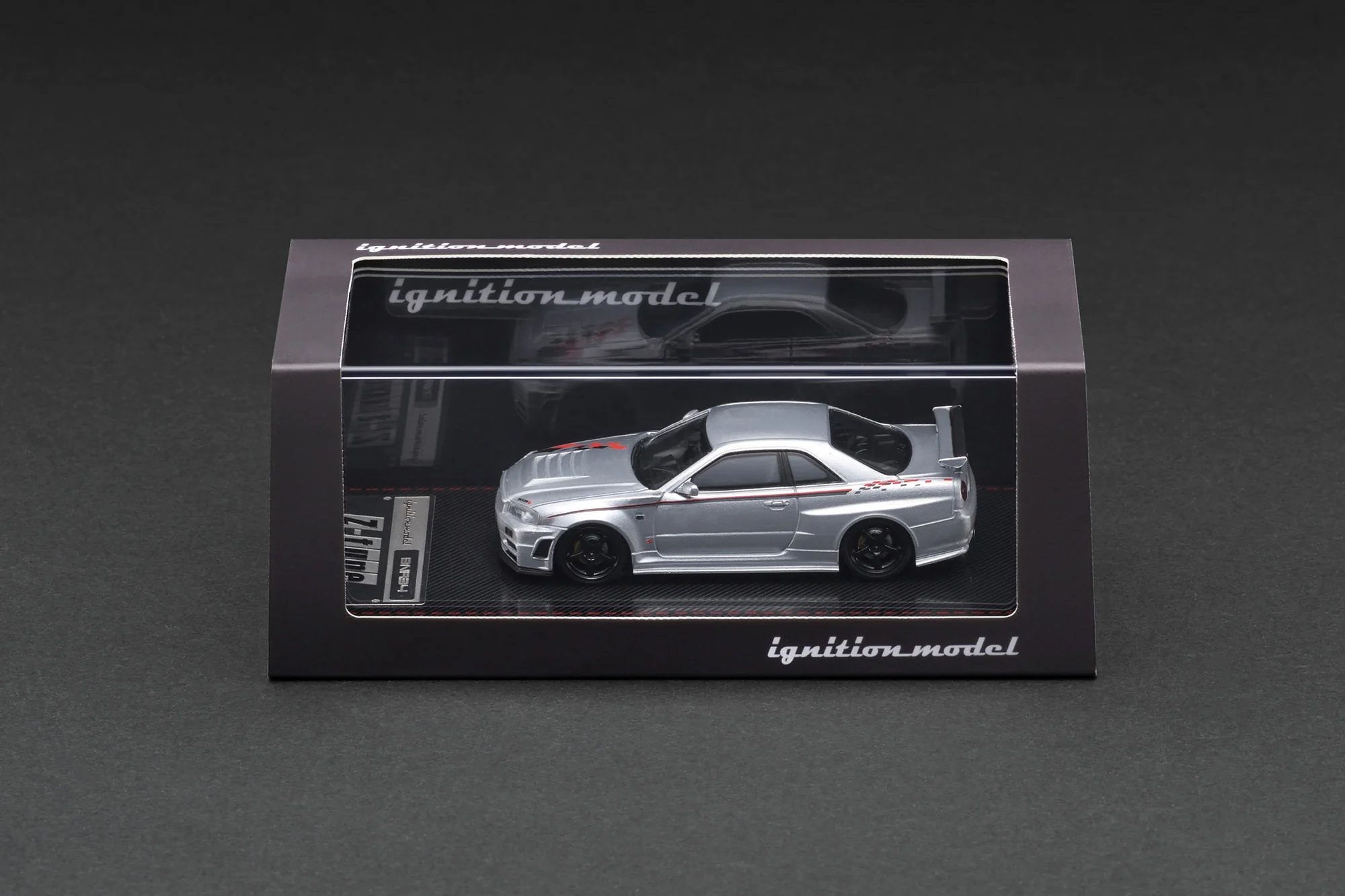 Ignition Model 1/64 Nismo R34 GT-R Z-tune Silver IG3840 - Image 2