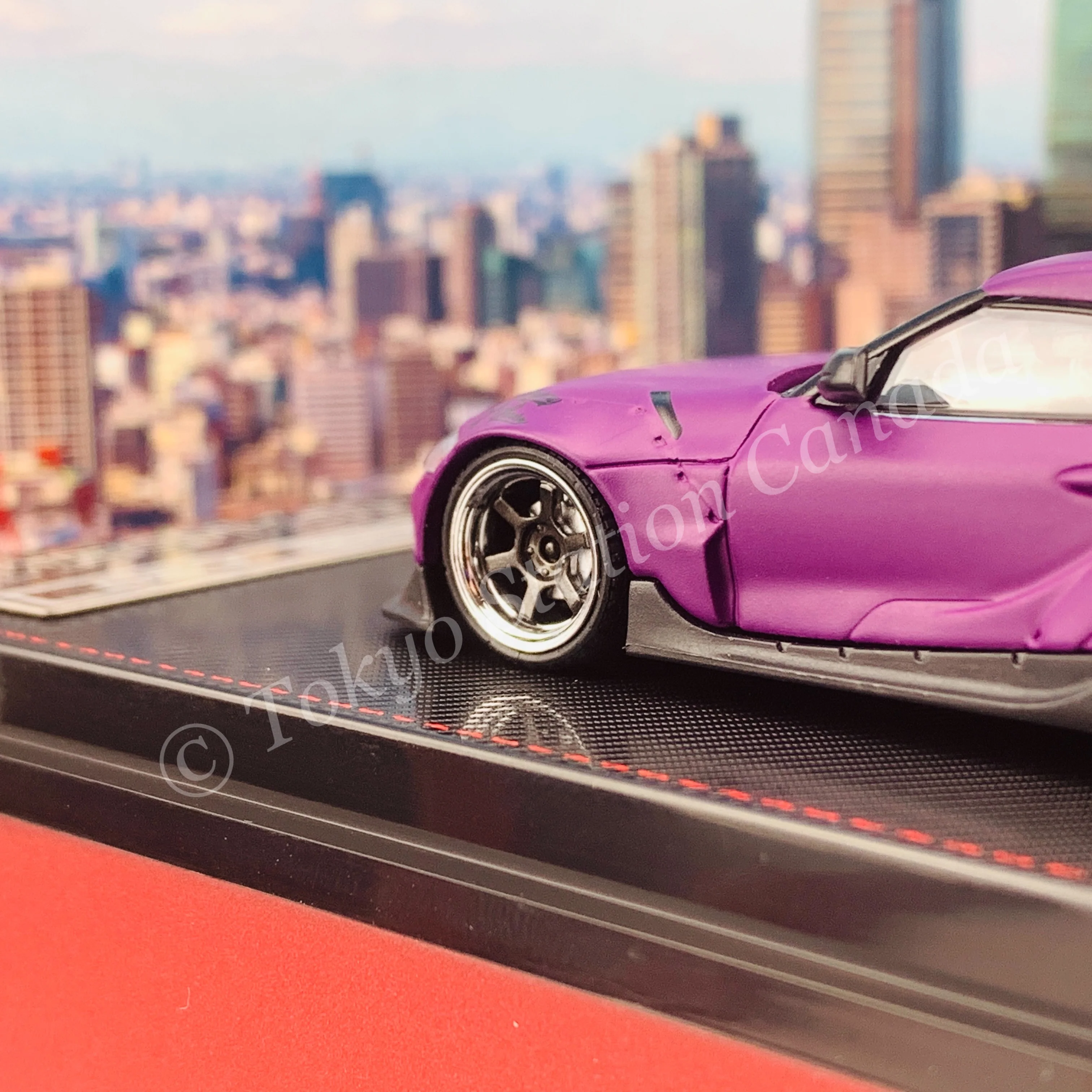 Ignition Model 1/64 PANDEM Supra (A90) Matte Purple IG2335 - Image 4