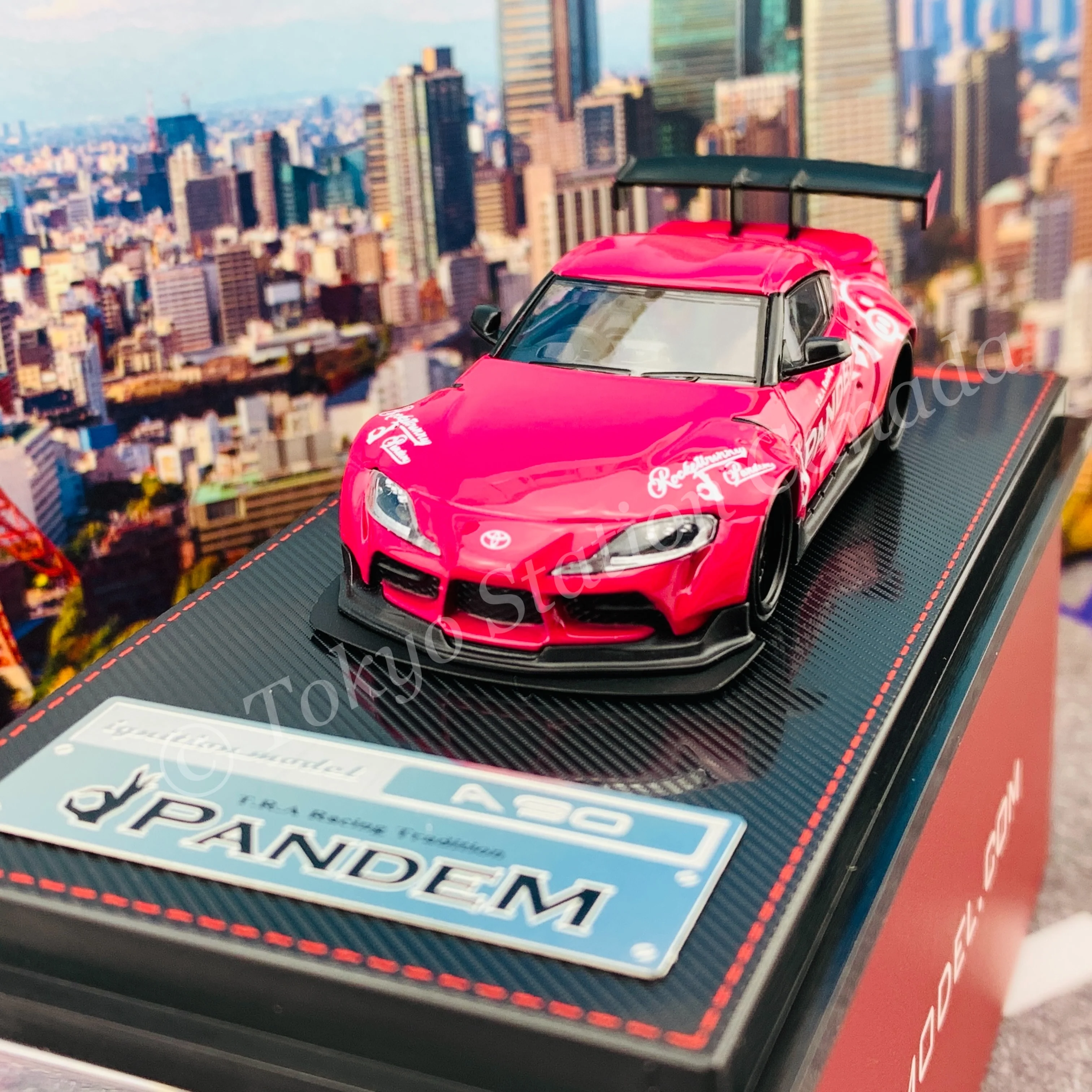Ignition Model 1/64 PANDEM Supra (A90) Pink IG2339 - Image 2