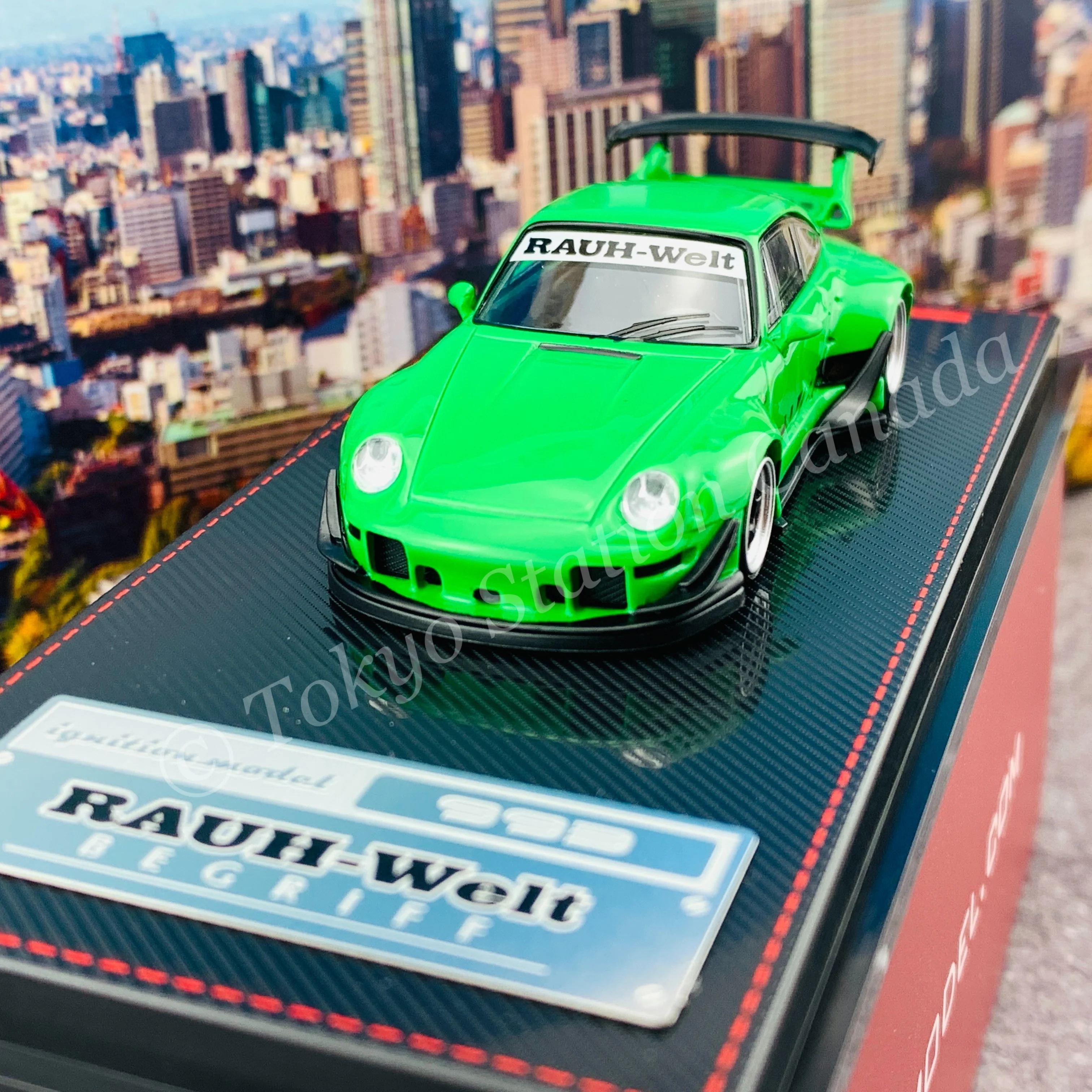 Ignition Model 1/64 RWB 993 Green IG2149 - Image 2