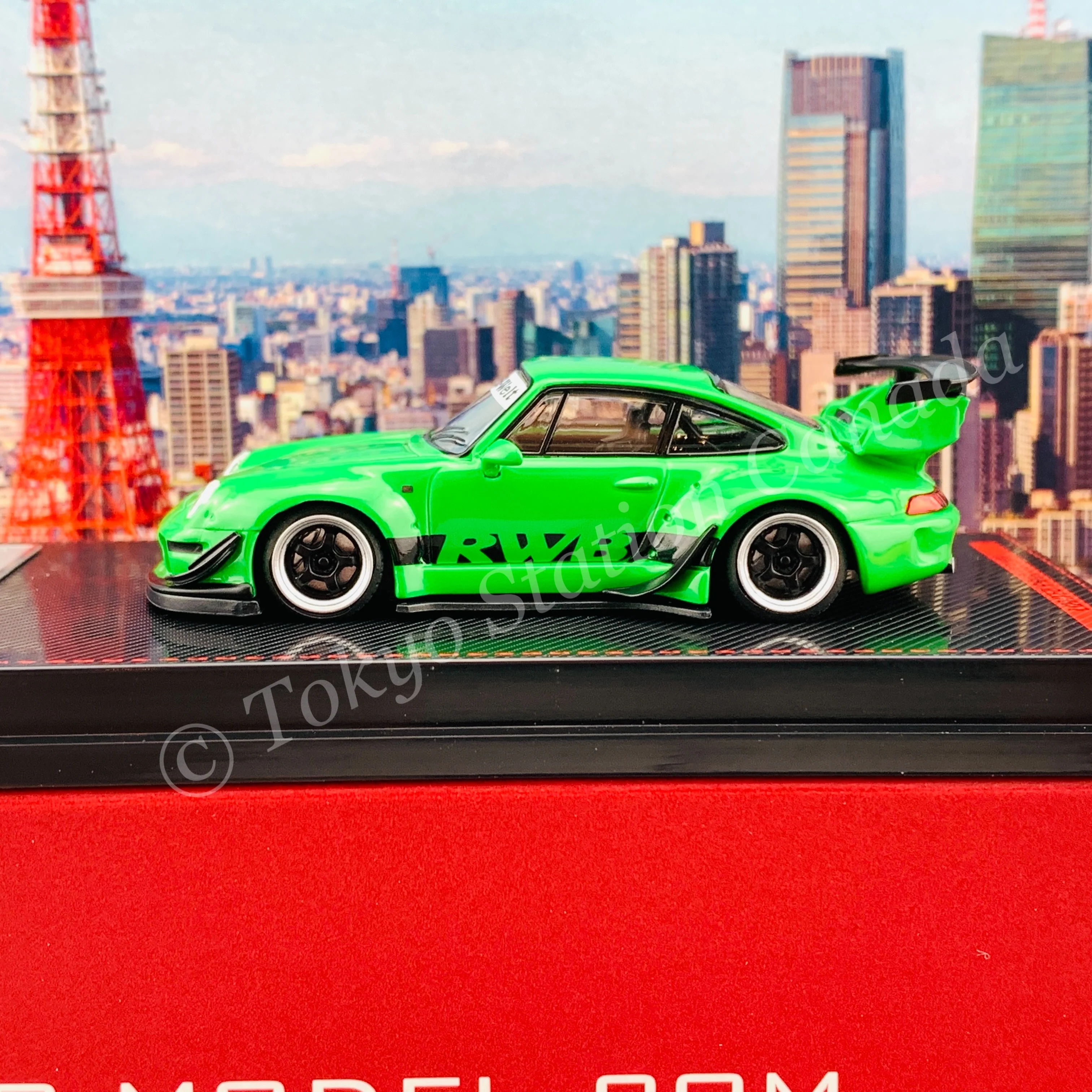 Ignition Model 1/64 RWB 993 Green IG2149 - Image 3