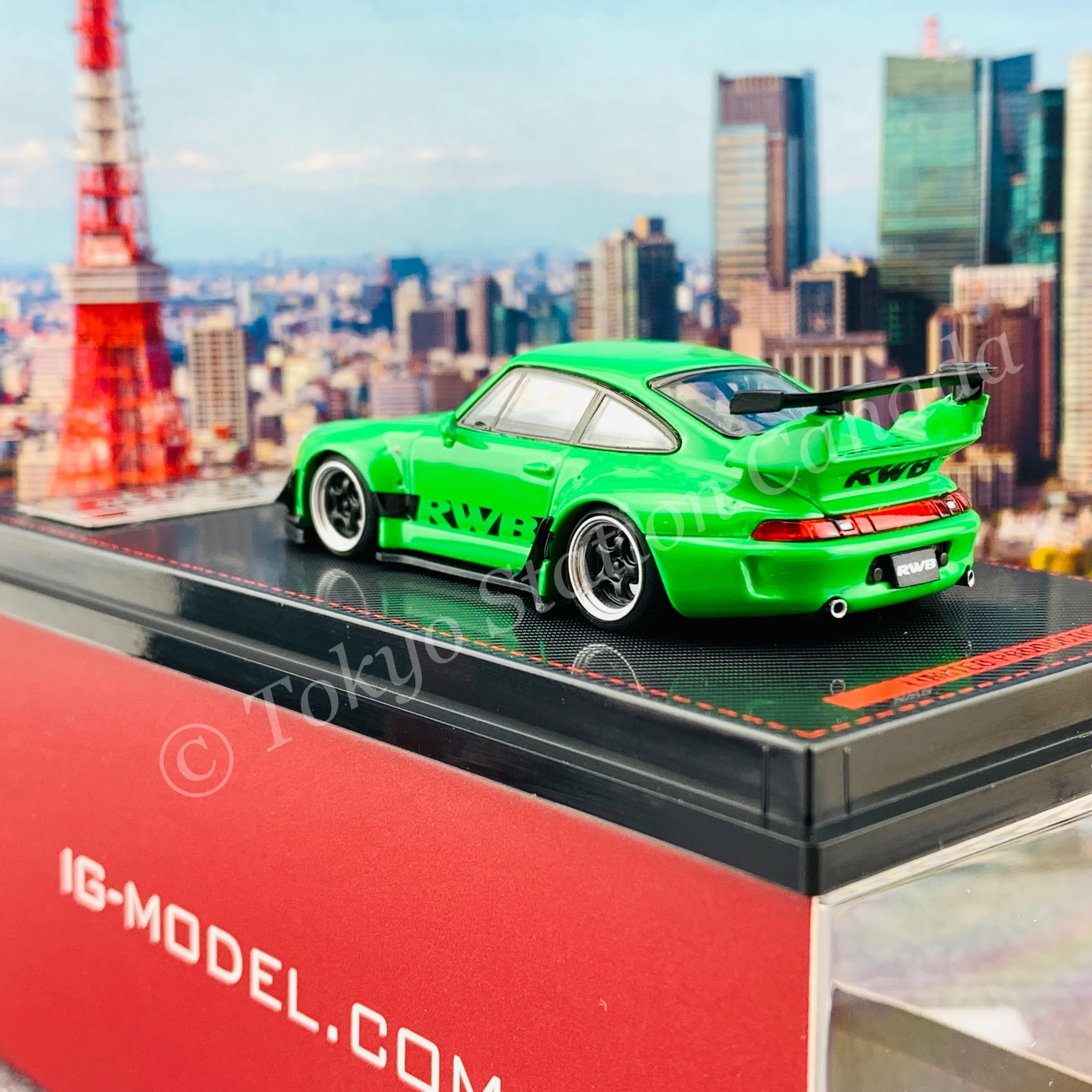 Ignition Model 1/64 RWB 993 Green IG2149 - Image 6