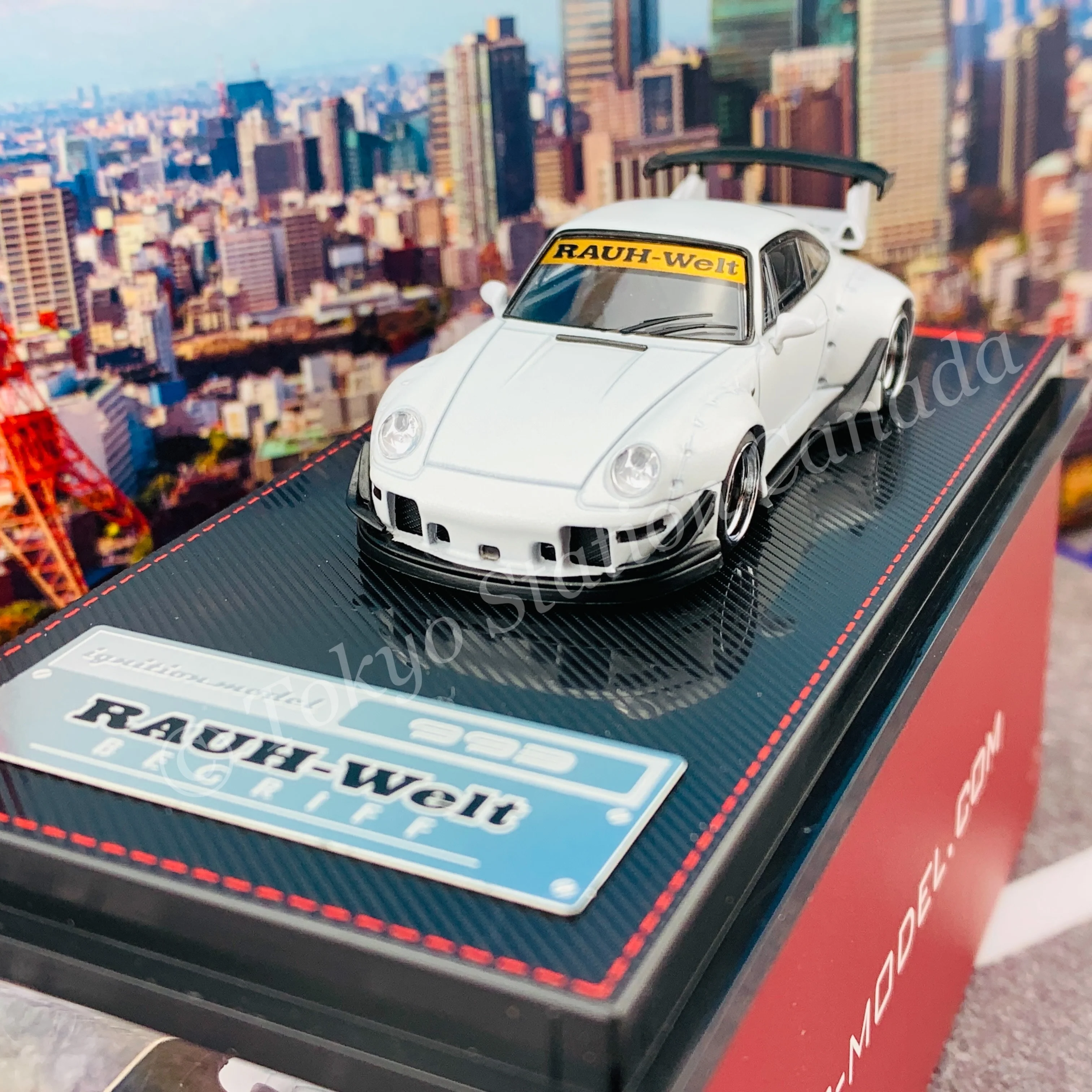 Ignition Model 1/64 RWB 993 Matte Pearl White IG2152 - Image 2
