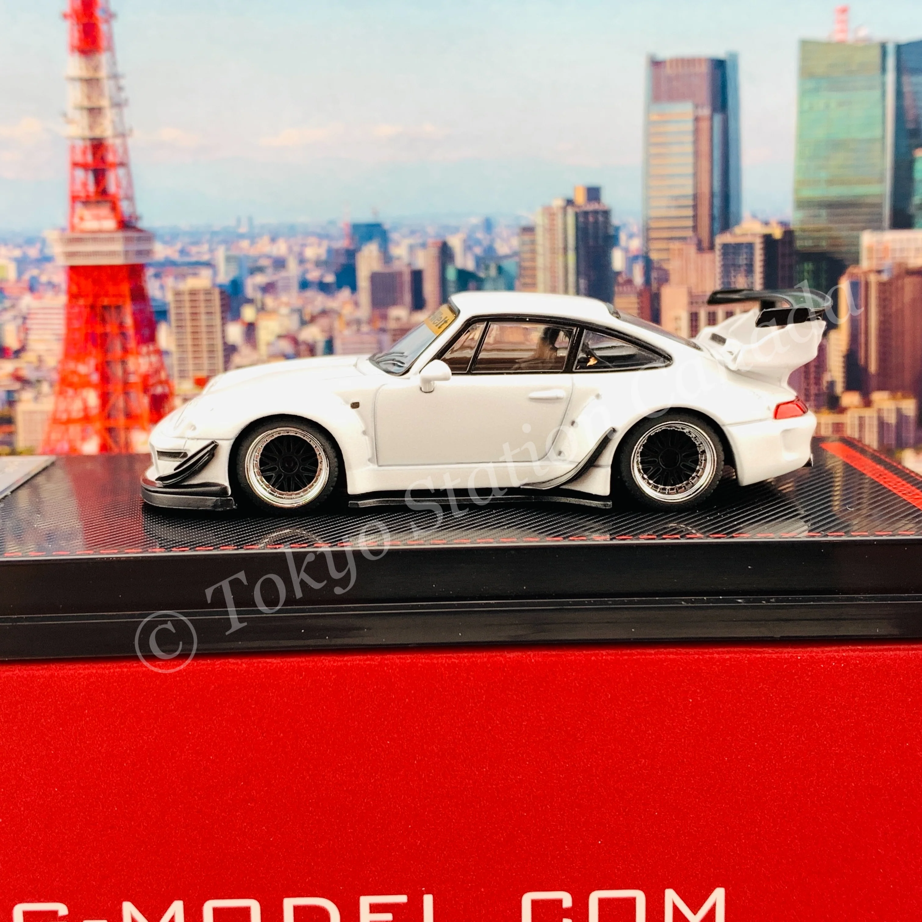 Ignition Model 1/64 RWB 993 Matte Pearl White IG2152 - Image 3