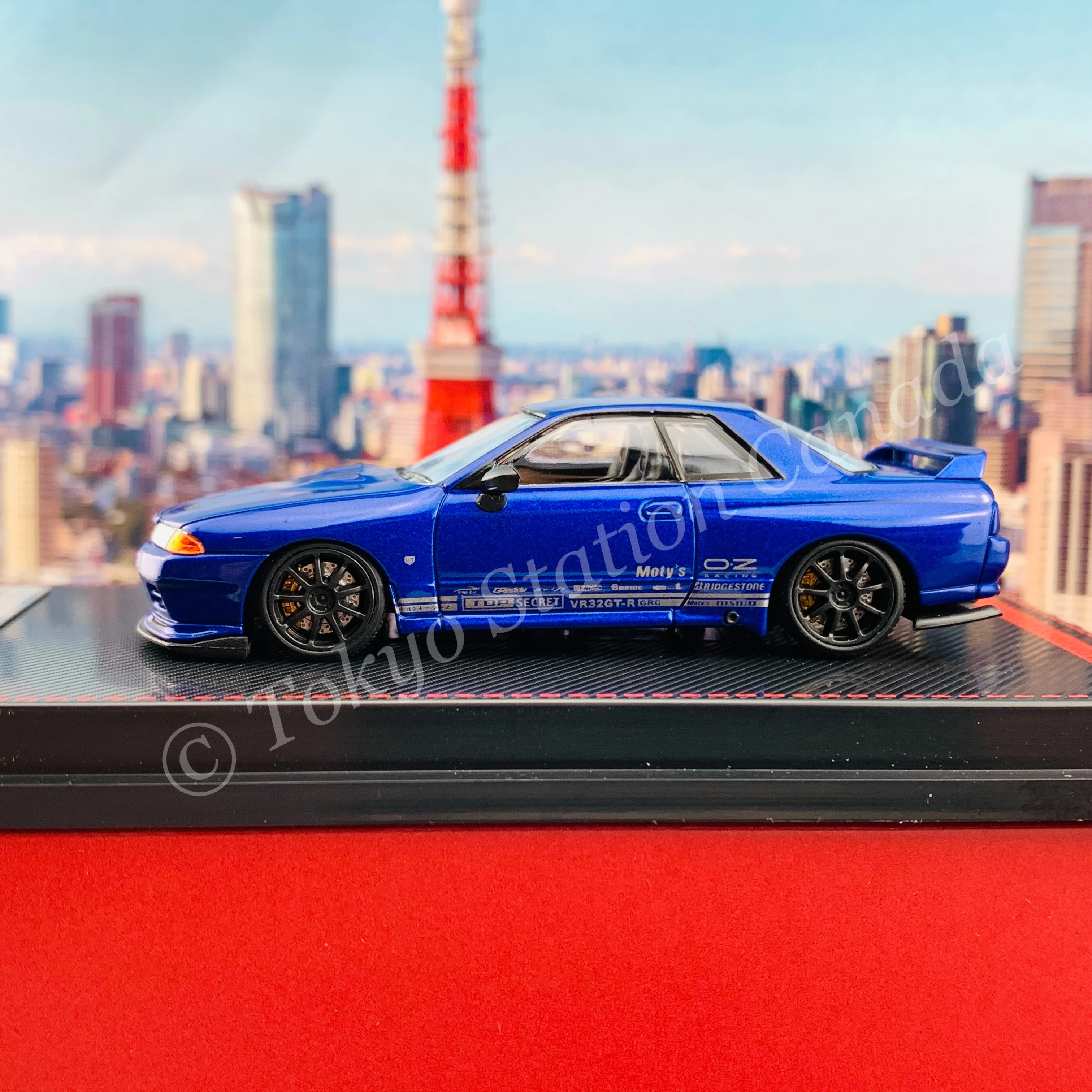 Ignition Model 1/64 TOP SECRET GT-R (VR32) Blue Metallic IG2390 - Image 3