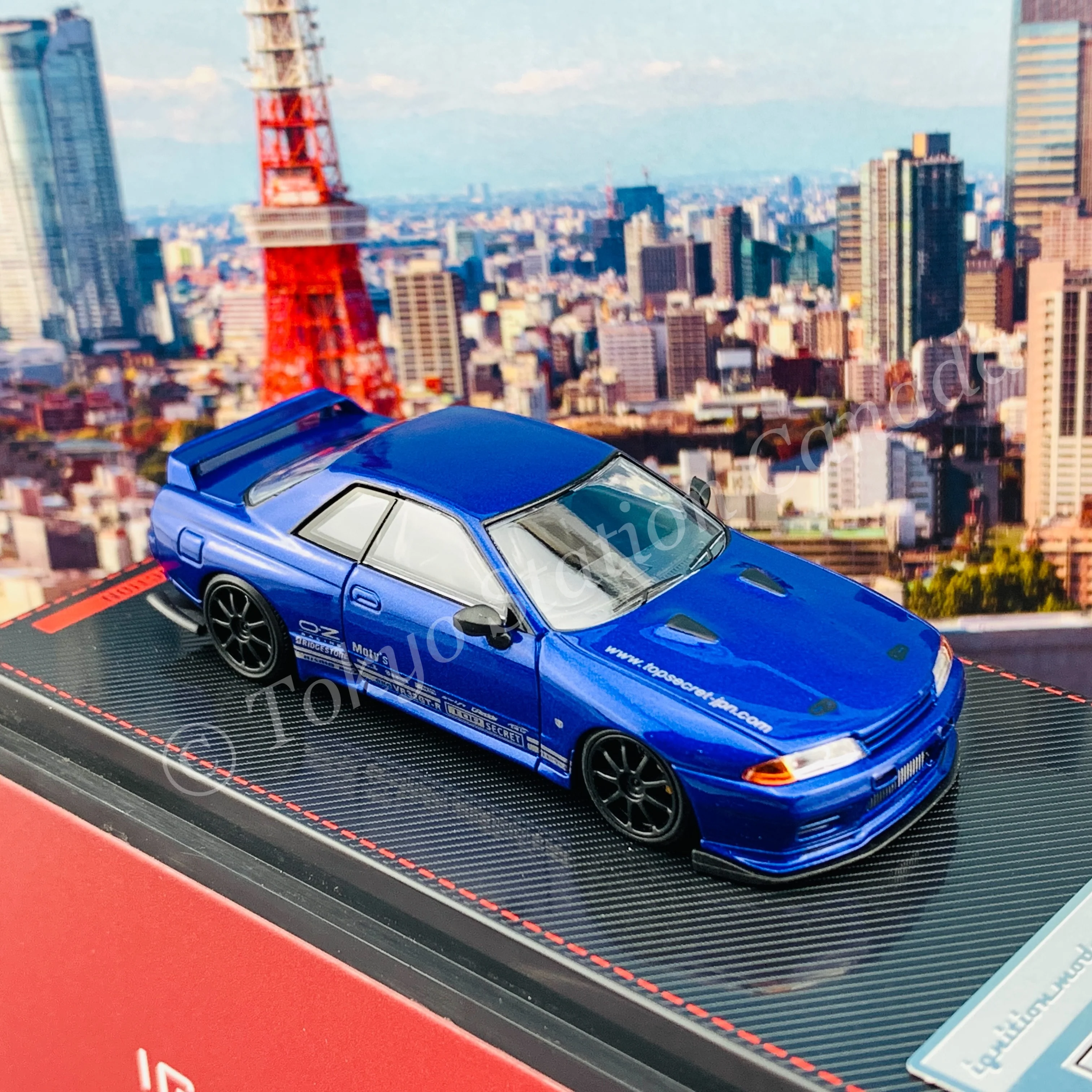 Ignition Model 1/64 TOP SECRET GT-R (VR32) Blue Metallic IG2390 - Image 5