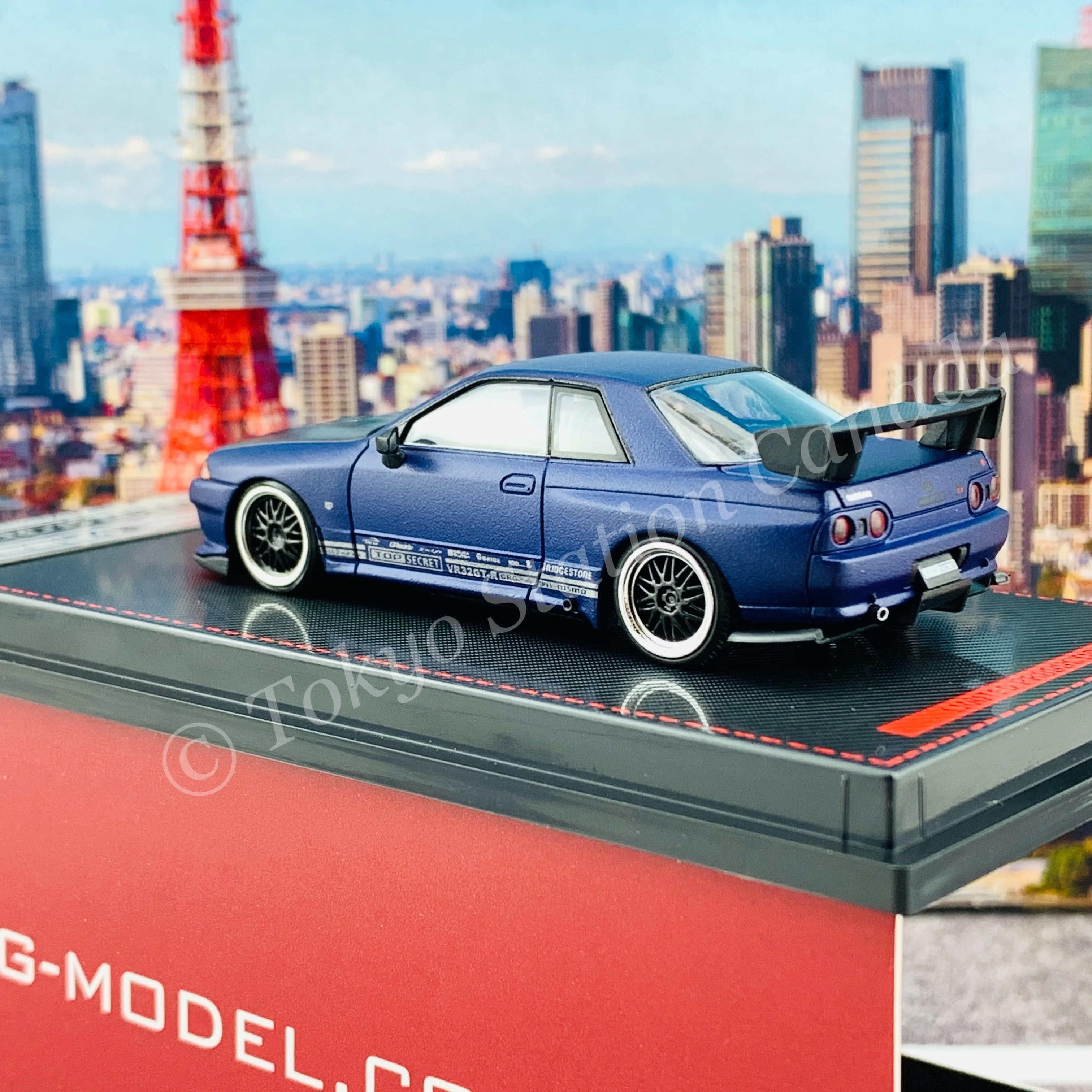 Ignition Model 1/64 TOP SECRET GT-R (VR32) Matte Purple Metallic IG2396 - Image 5