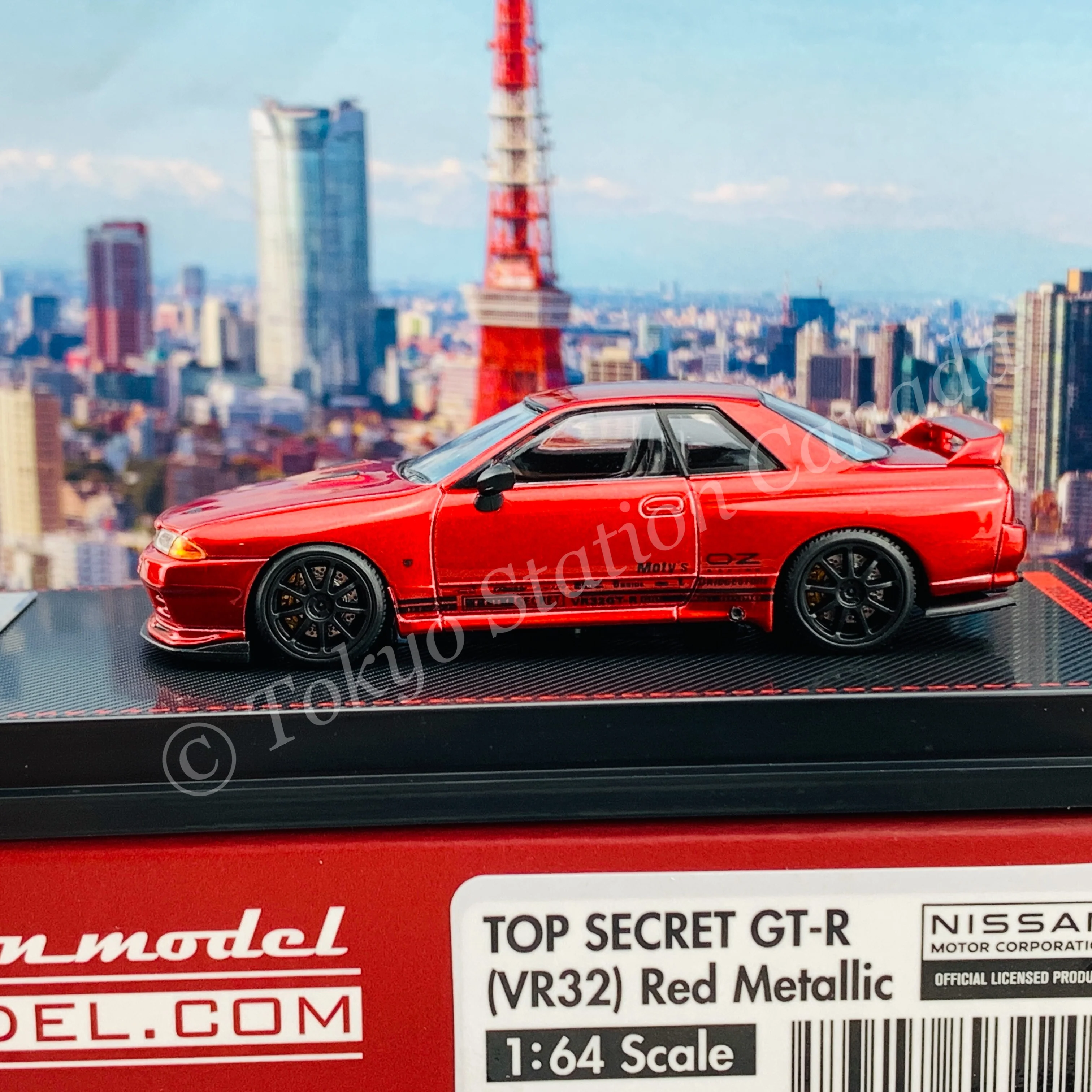 Ignition Model 1/64 TOP SECRET GT-R (VR32) Red Metallic IG2392 - Image 3