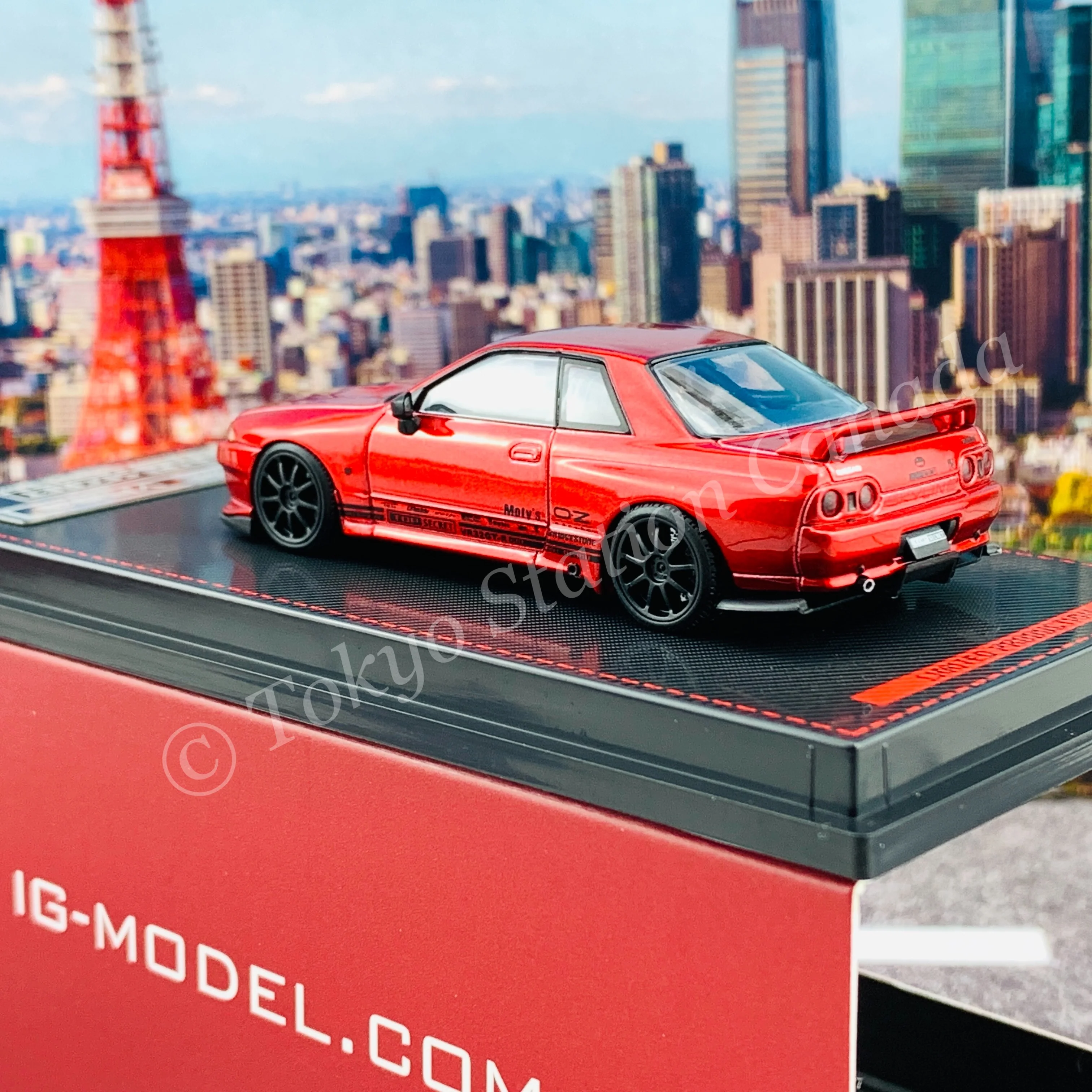 Ignition Model 1/64 TOP SECRET GT-R (VR32) Red Metallic IG2392 - Image 4