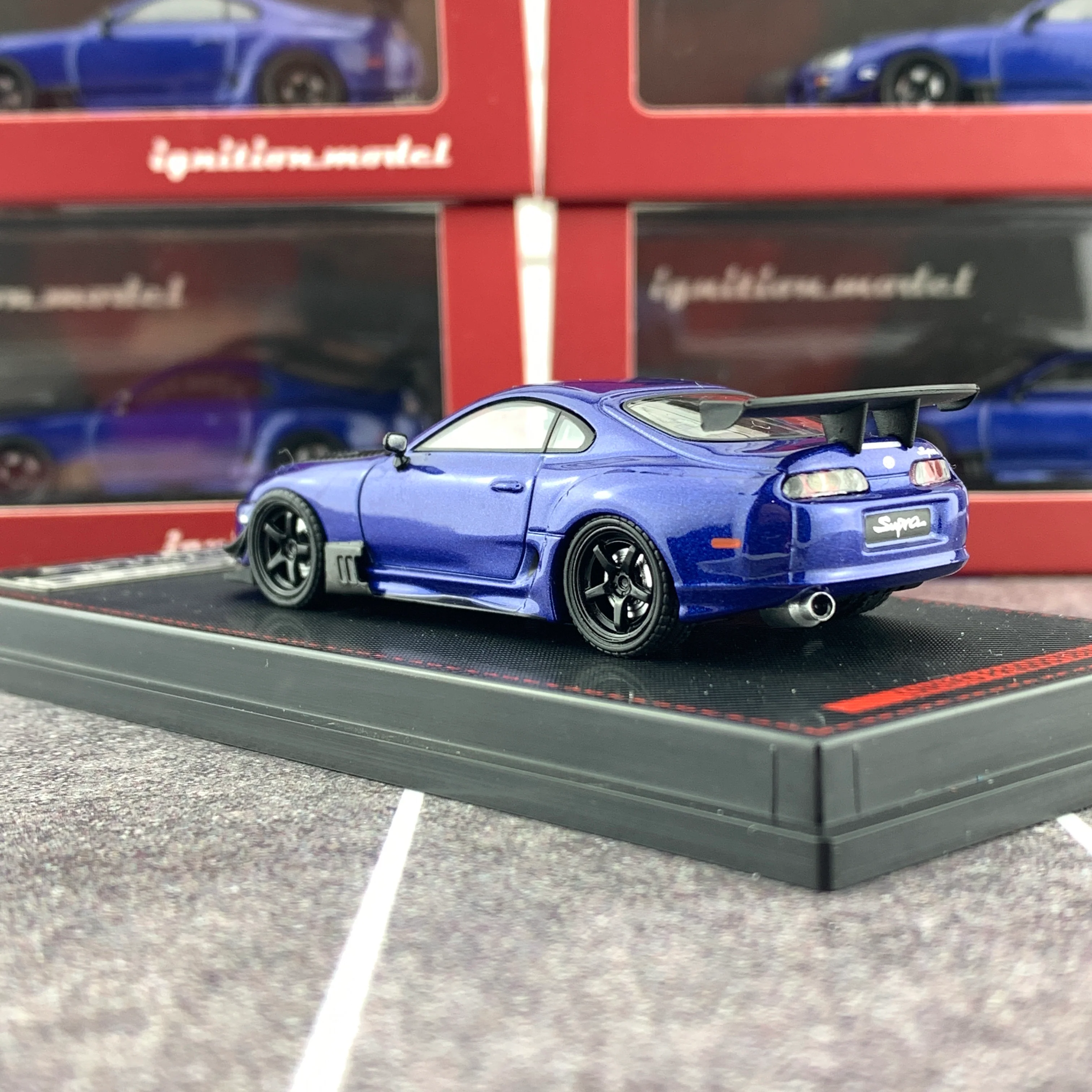 Ignition Model 1/64 Toyota Supra (JZA80) RZ Blue Metallic IG1860 - Image 3