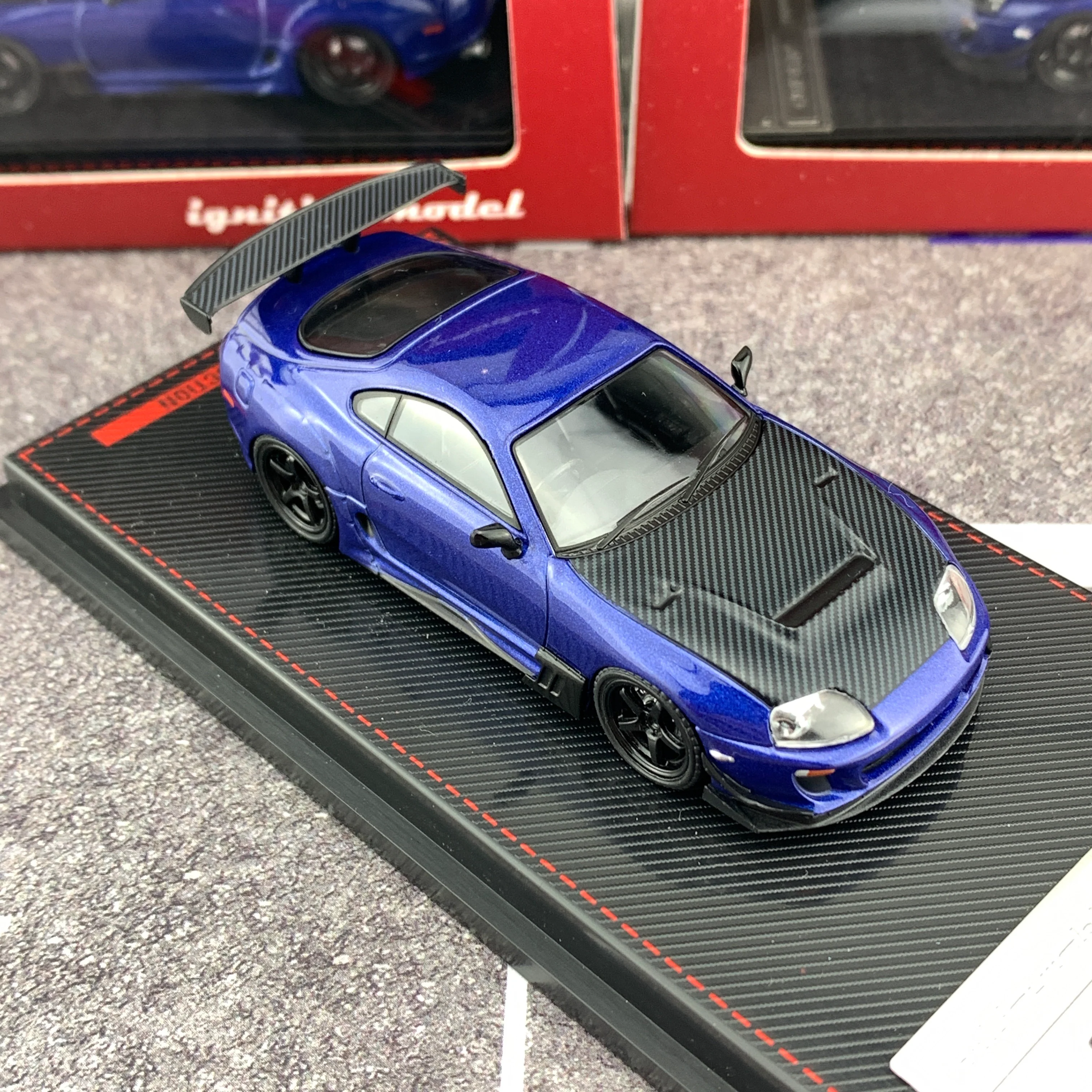 Ignition Model 1/64 Toyota Supra (JZA80) RZ Blue Metallic IG1860 - Image 5