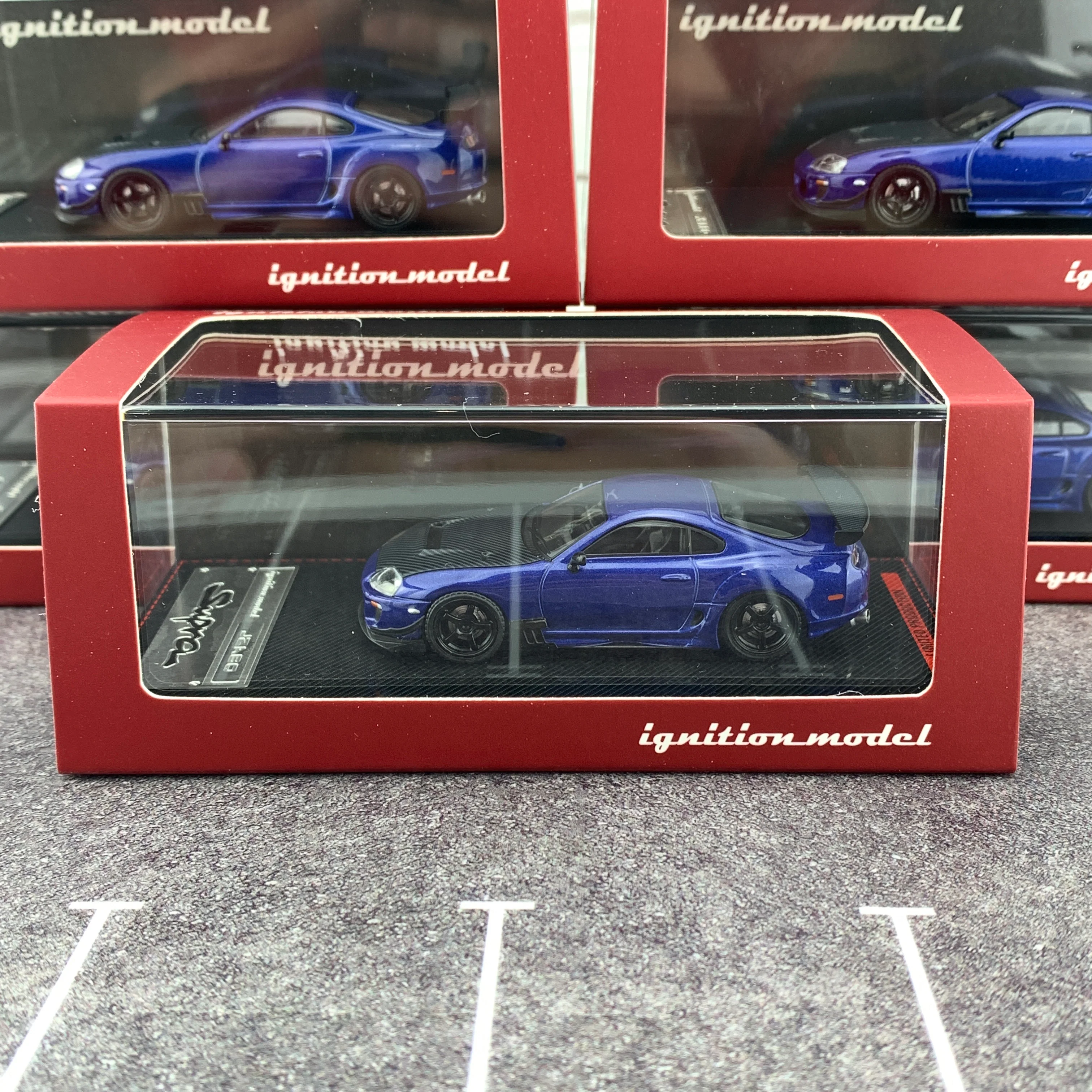 Ignition Model 1/64 Toyota Supra (JZA80) RZ Blue Metallic IG1860 - Image 6