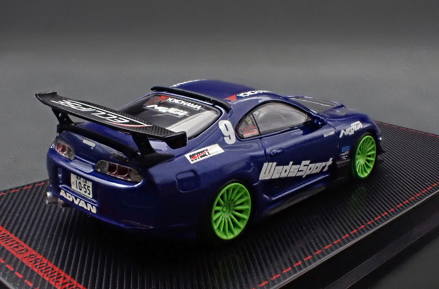 Ignition Model 1/64 Toyota Supra (JZA80) RZ Blue Metallic IG3843 - Image 2