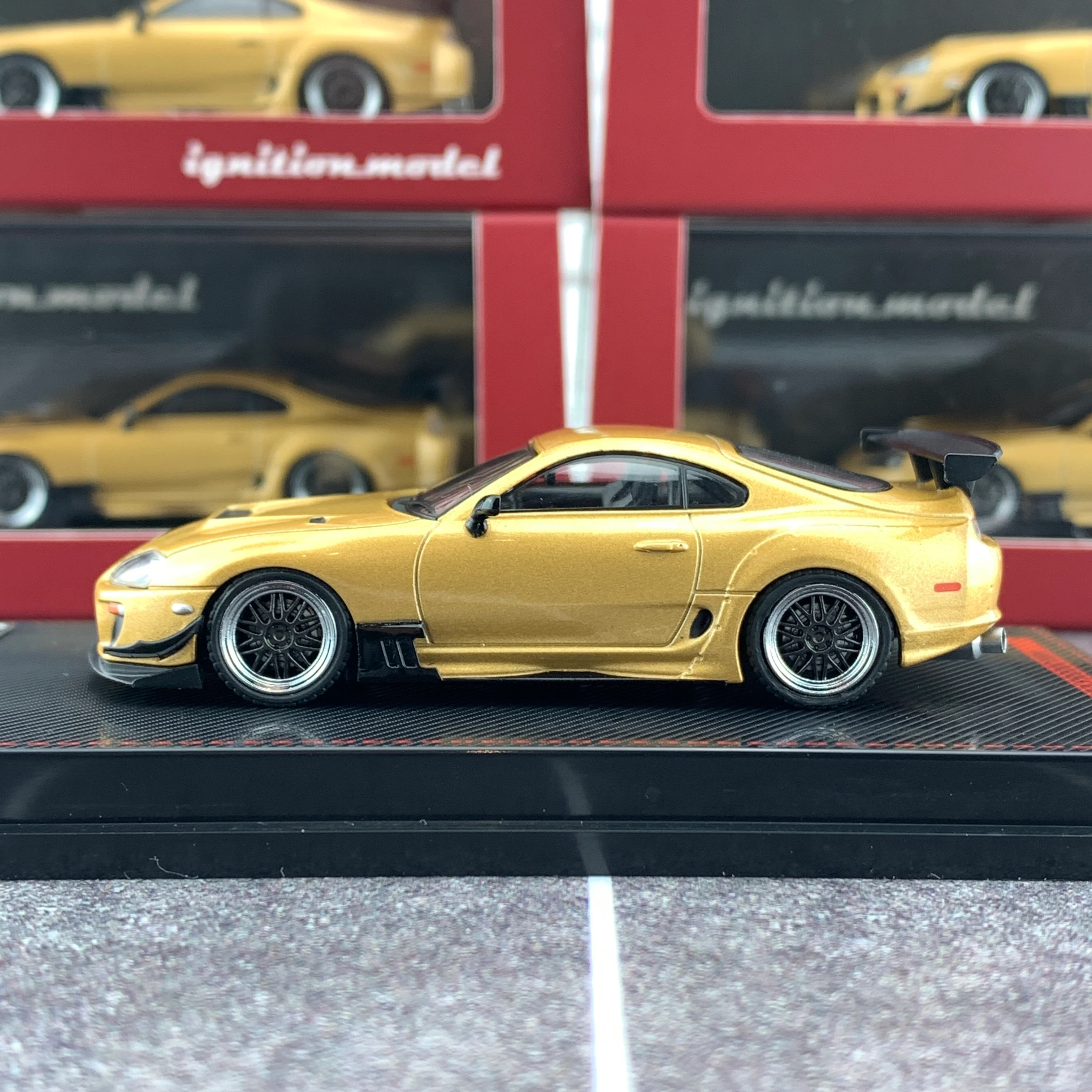 Ignition Model 1/64 Toyota Supra (JZA80) RZ Gold IG1866 - Image 2
