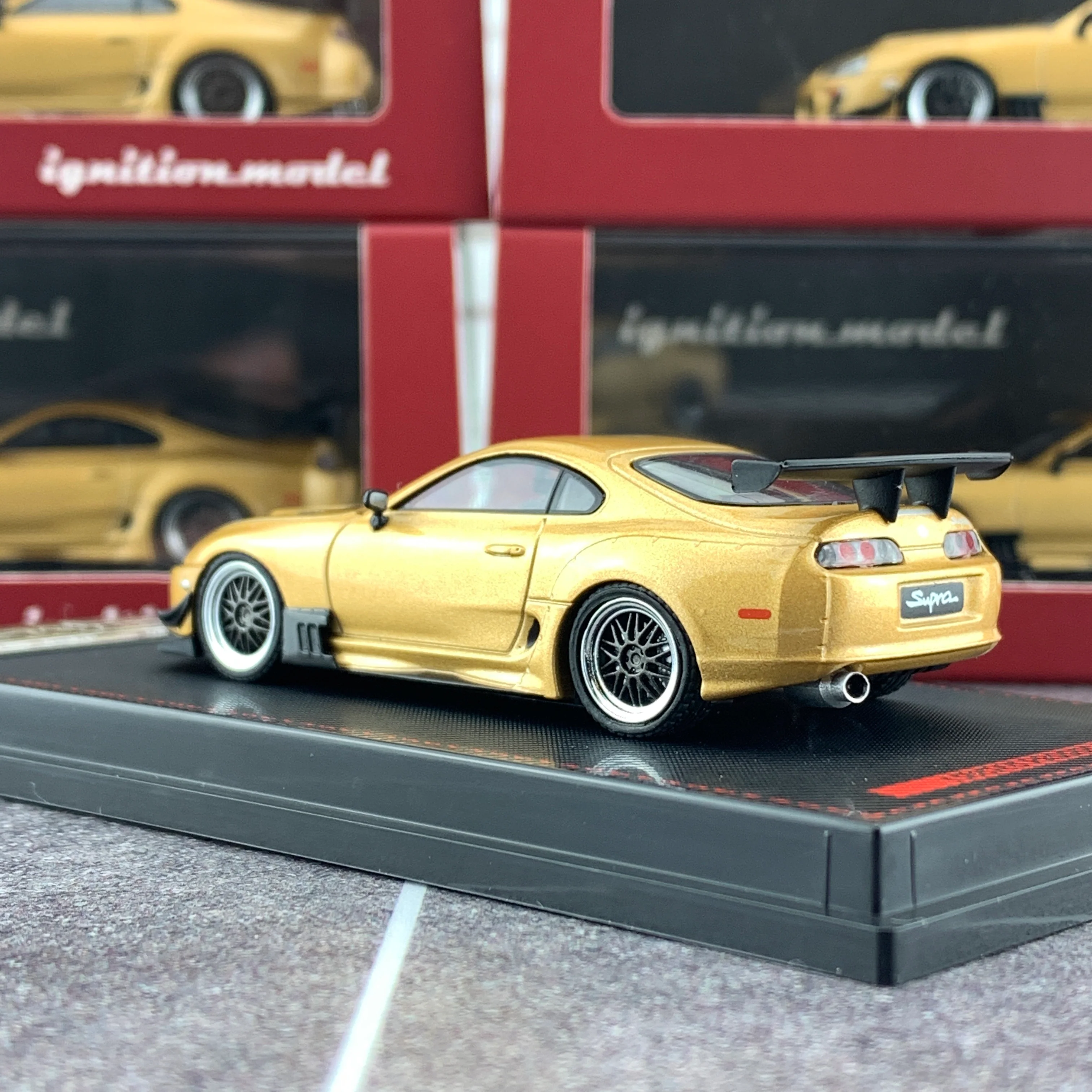 Ignition Model 1/64 Toyota Supra (JZA80) RZ Gold IG1866 - Image 4