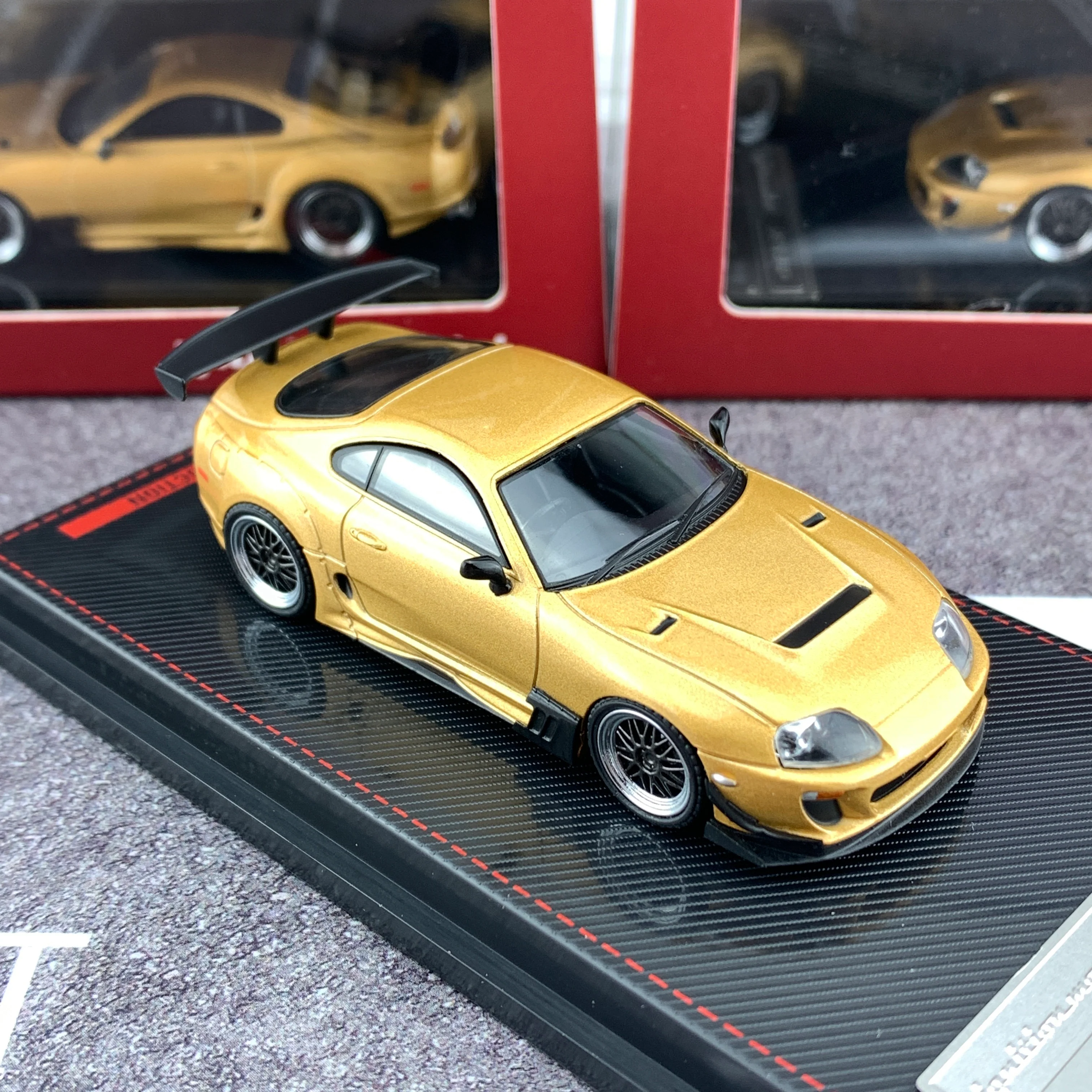 Ignition Model 1/64 Toyota Supra (JZA80) RZ Gold IG1866 - Image 6