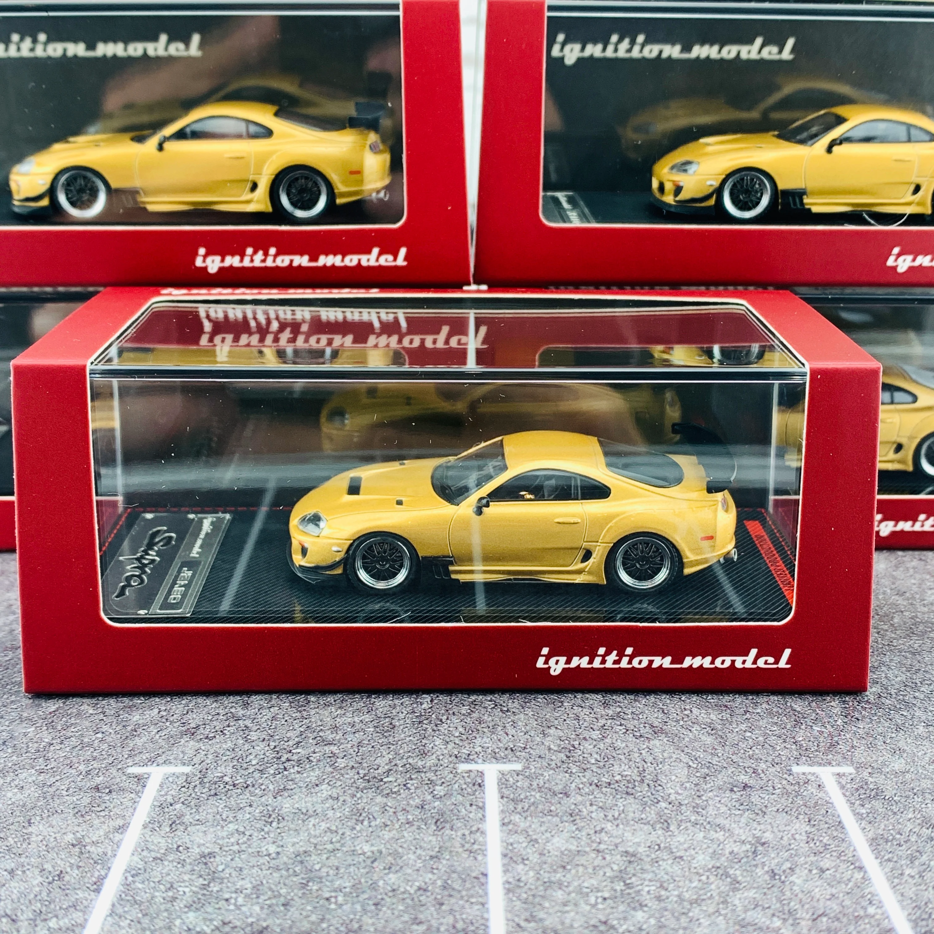 Ignition Model 1/64 Toyota Supra (JZA80) RZ Gold IG1866 - Image 7