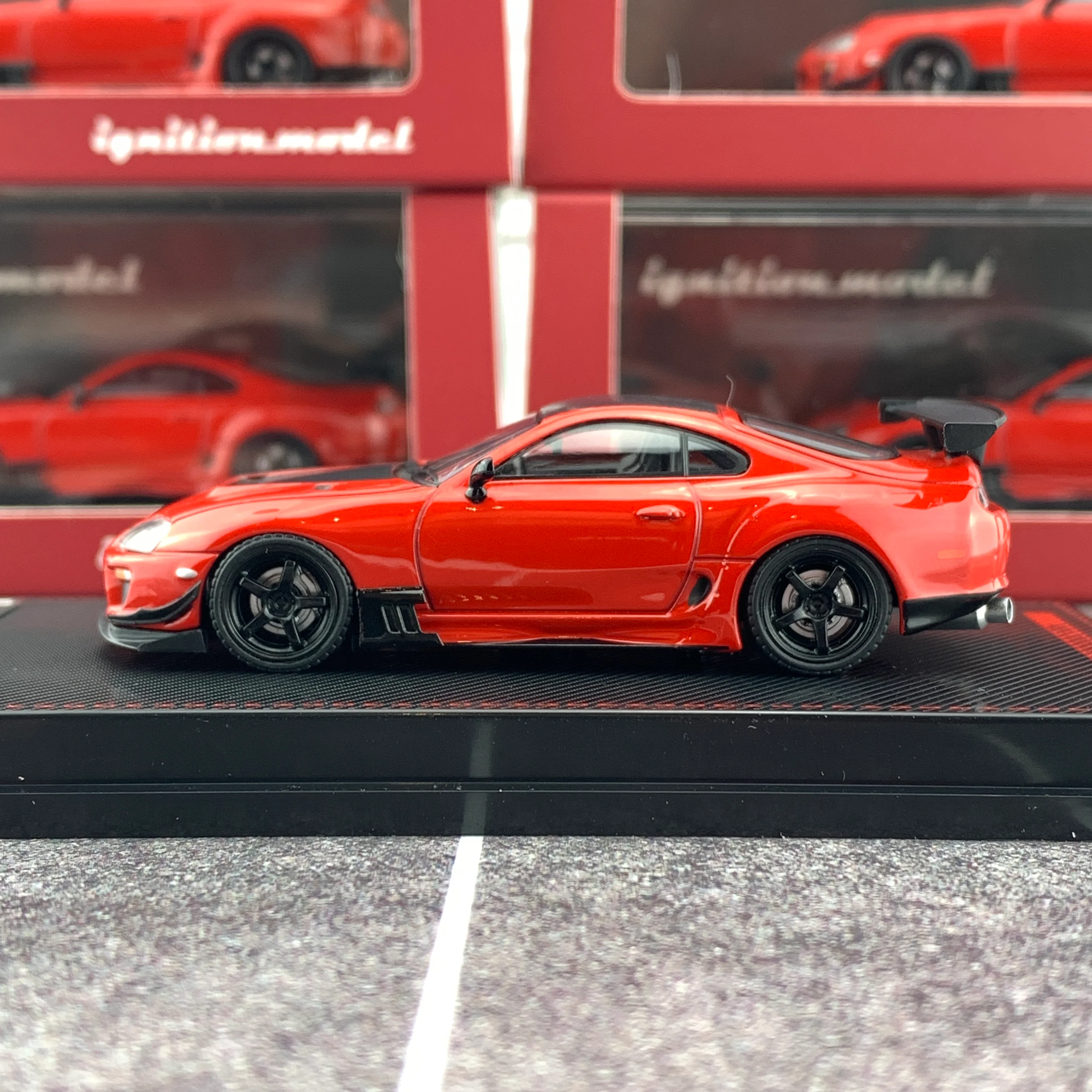 Ignition Model 1/64 Toyota Supra (JZA80) RZ Red IG1862 - Image 2