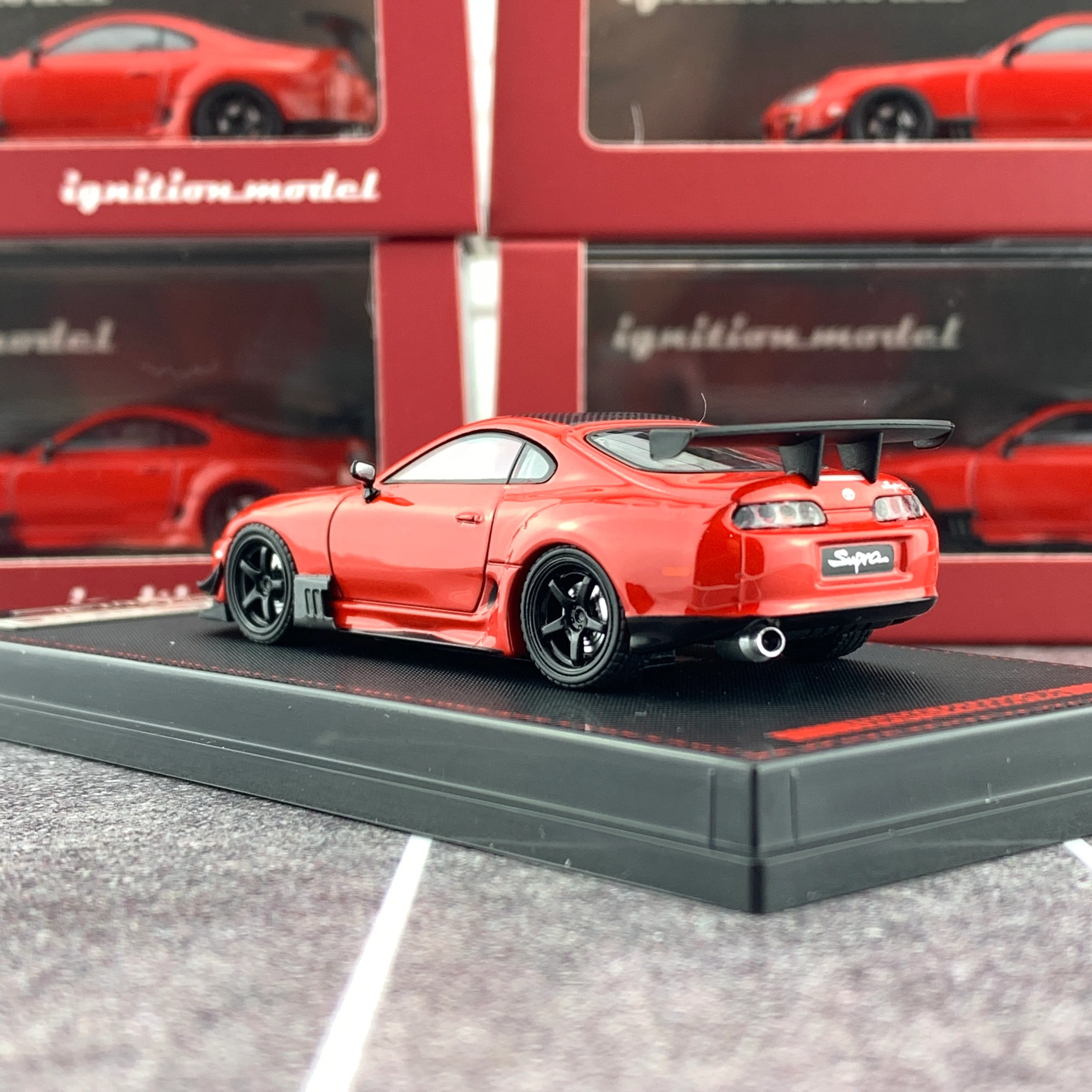 Ignition Model 1/64 Toyota Supra (JZA80) RZ Red IG1862 - Image 3
