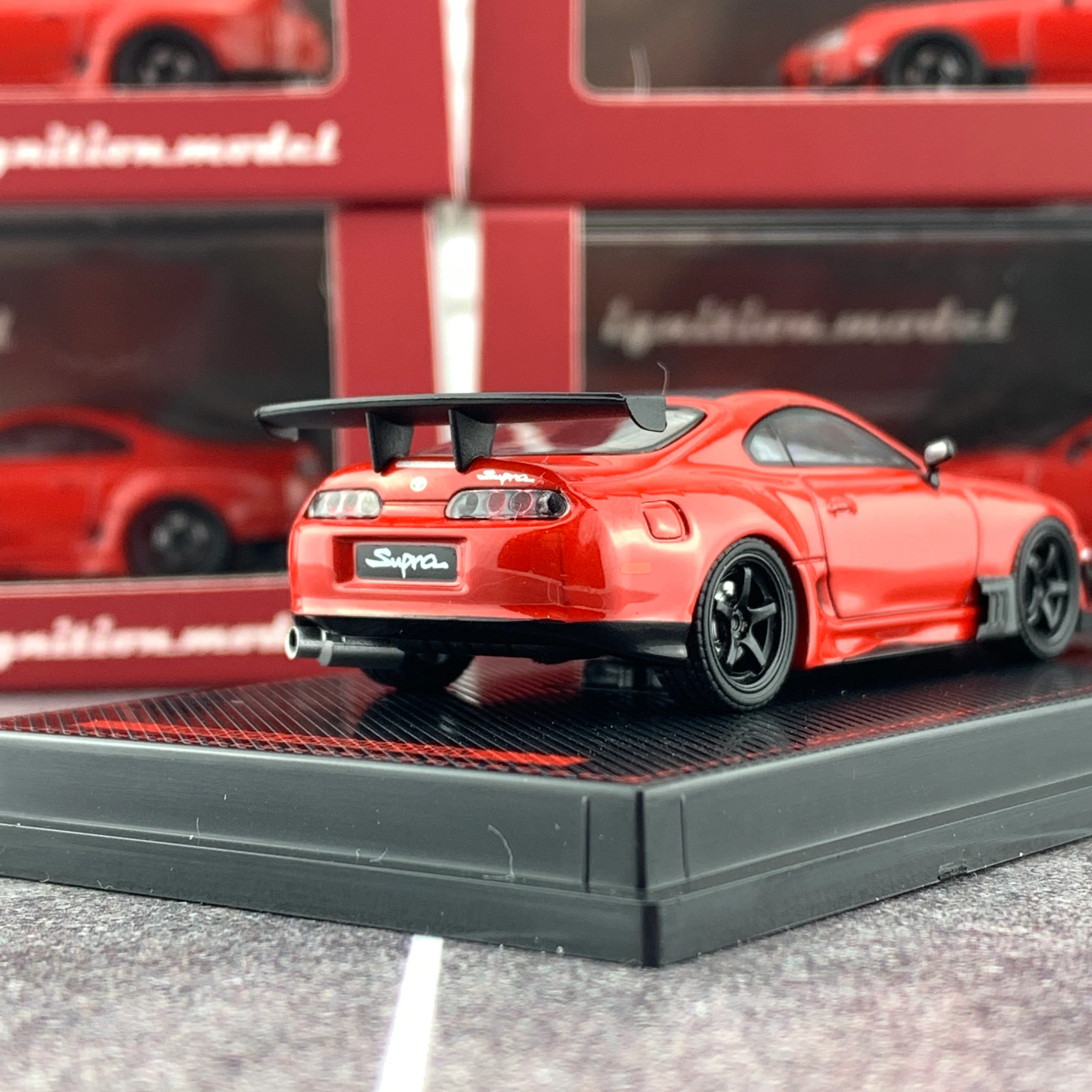 Ignition Model 1/64 Toyota Supra (JZA80) RZ Red IG1862 - Image 4