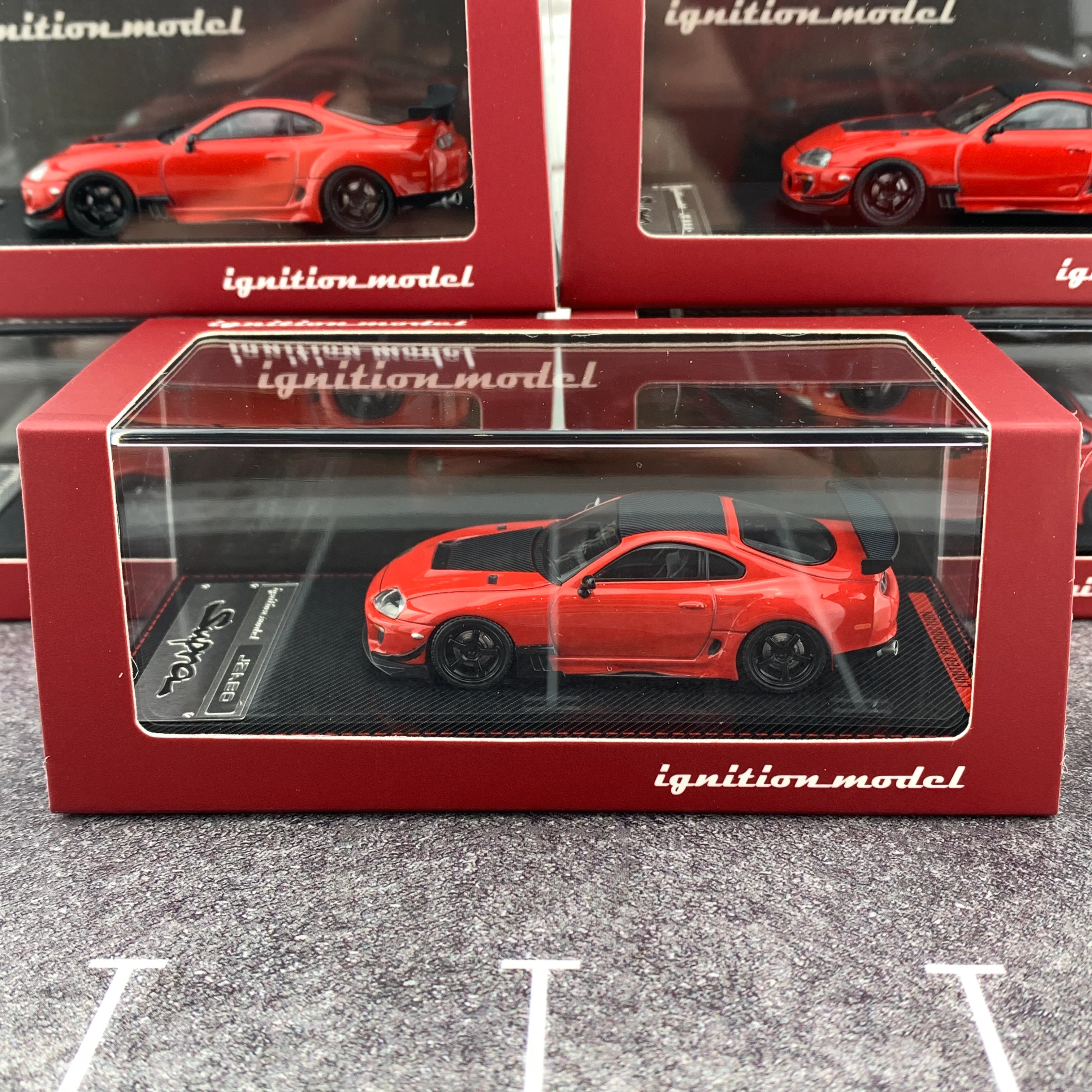 Ignition Model 1/64 Toyota Supra (JZA80) RZ Red IG1862 - Image 7