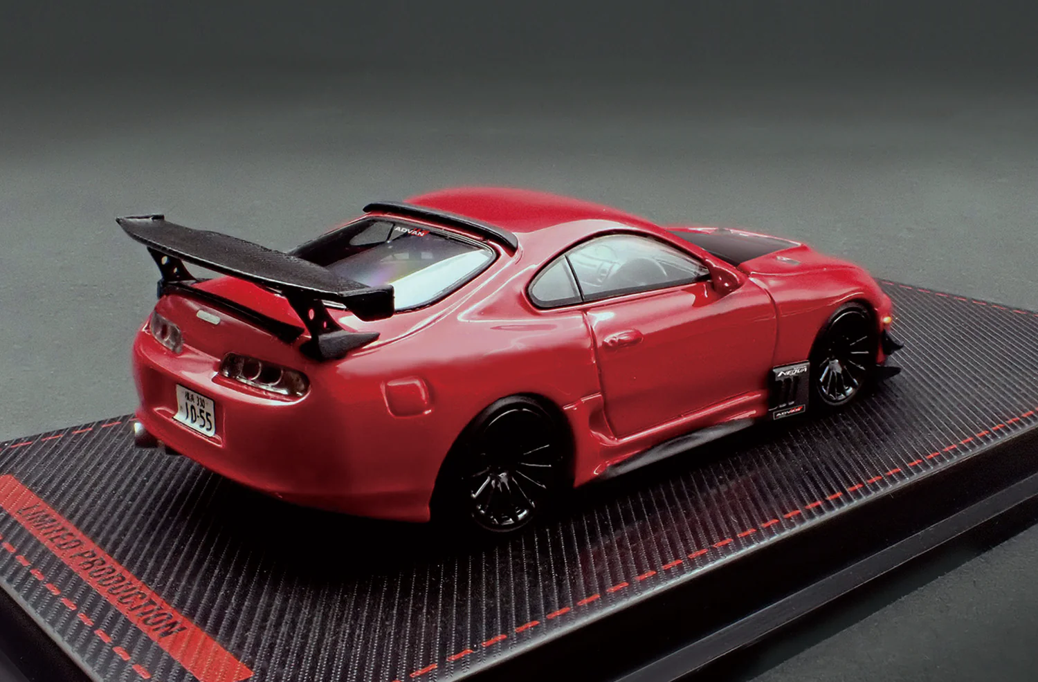 Ignition Model 1/64 Toyota Supra (JZA80) RZ Red IG3882 - Image 2