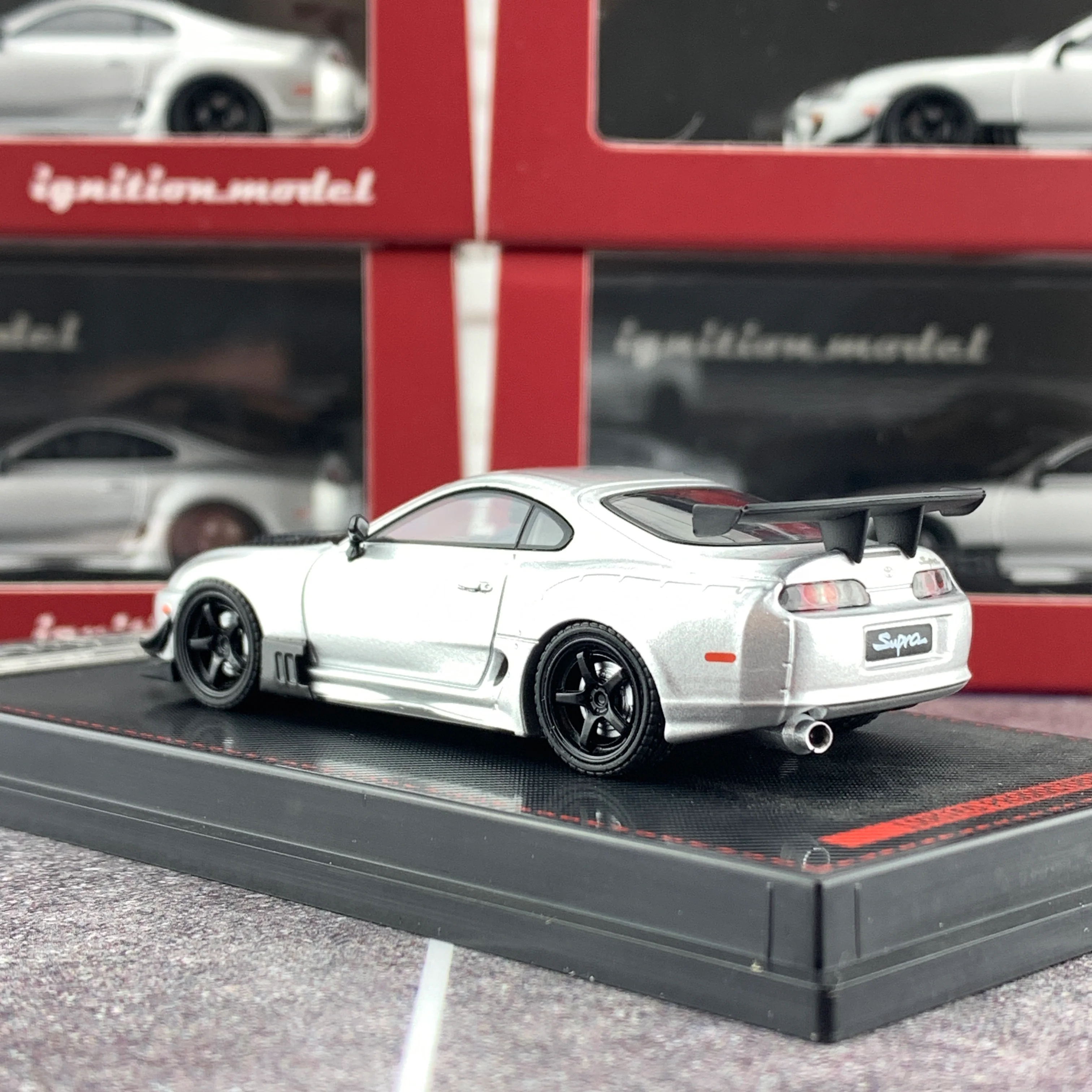 Ignition Model 1/64 Toyota Supra (JZA80) RZ Silver IG1861 - Image 3
