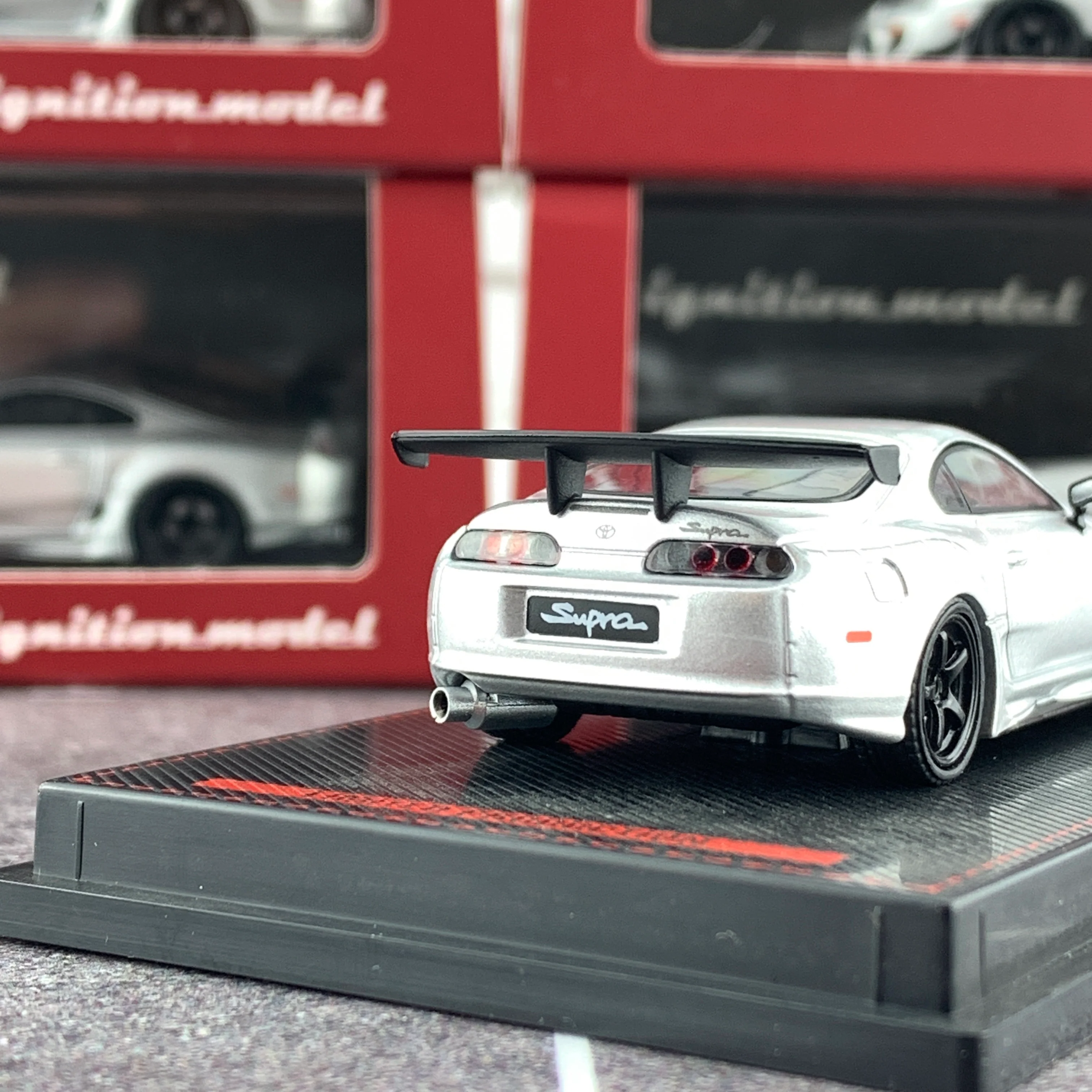 Ignition Model 1/64 Toyota Supra (JZA80) RZ Silver IG1861 - Image 5
