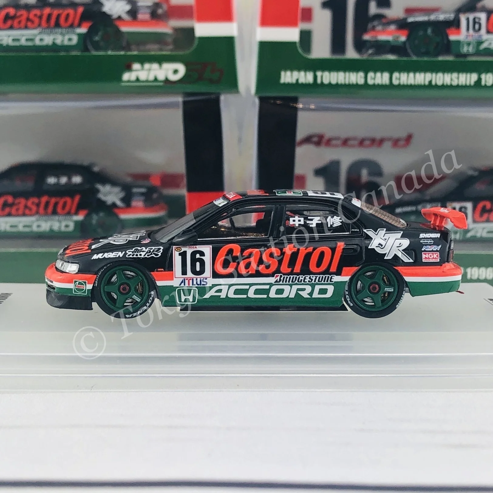 INNO64 HONDA ACCORD #16 MUGEN CASTROL JTCC 1996 IN64-CD6-MC96 - Image 3