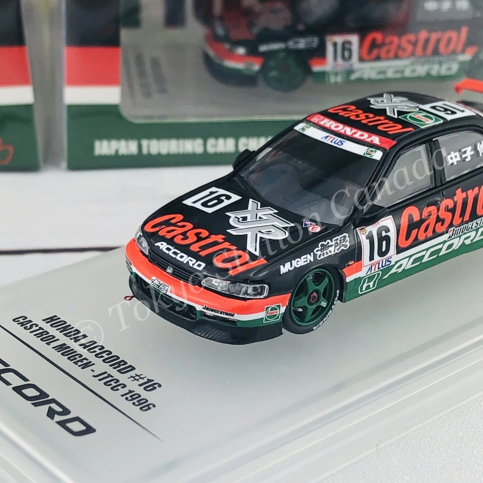 INNO64 HONDA ACCORD #16 MUGEN CASTROL JTCC 1996 IN64-CD6-MC96 - Image 4