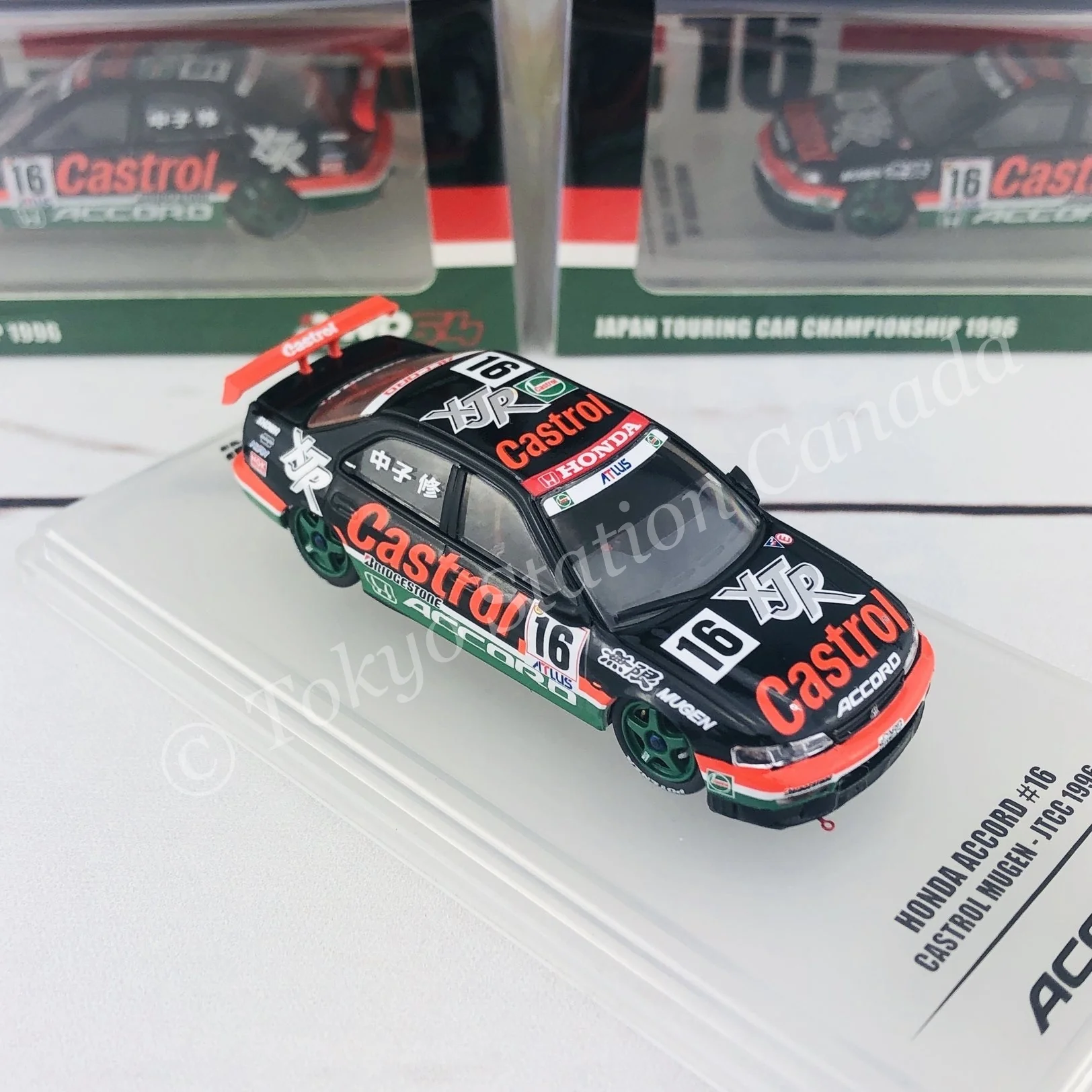 INNO64 HONDA ACCORD #16 MUGEN CASTROL JTCC 1996 IN64-CD6-MC96 - Image 5