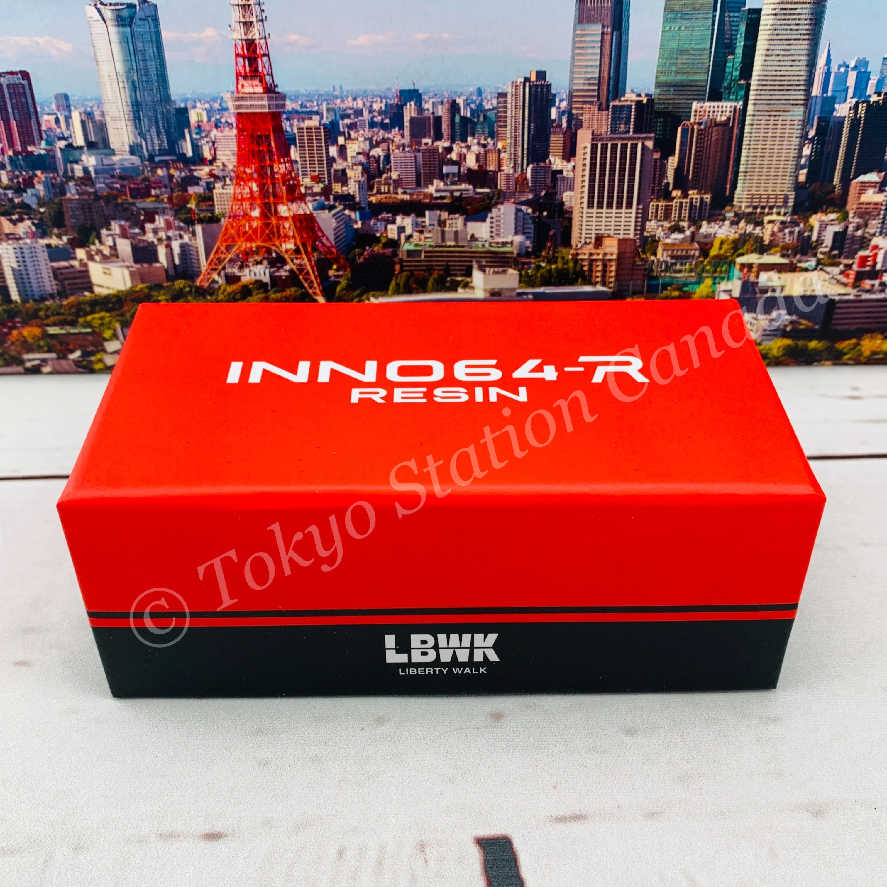 INNO64-R RESIN 1/64 NISSAN SKYLINE "LBWK" (ER34) SUPER SILHOUETTE IN64R-ER34-LBWK - Image 9