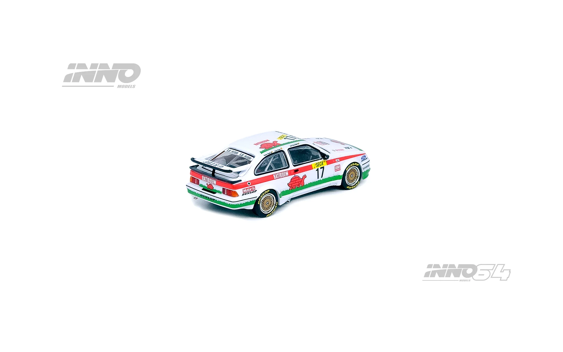 INNO64 1/64 FORD SIERRA RS COSWORTH #17 WTCC 1984 SPA 24 HEURES IN64-RS500-BATI - Image 3