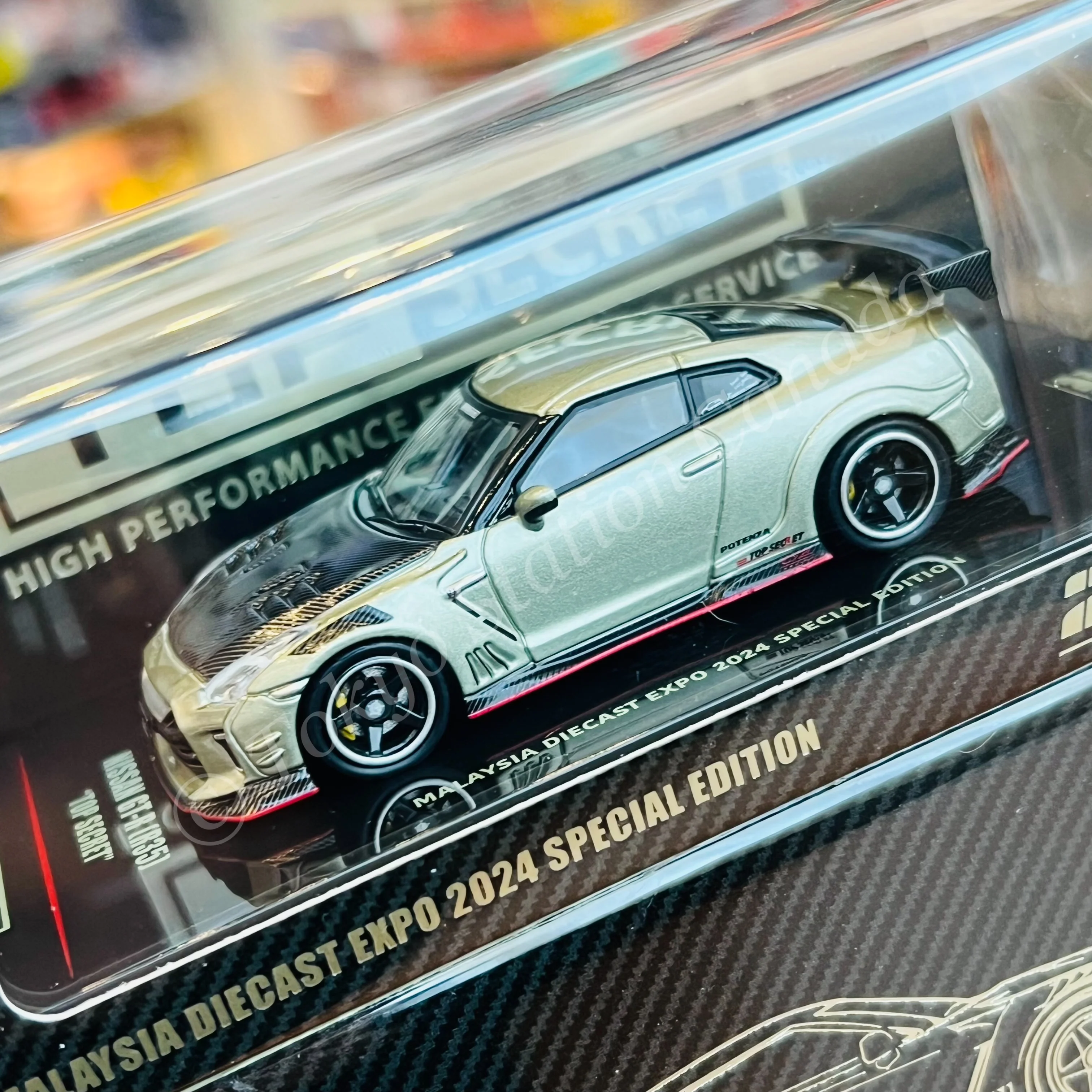 INNO64 1/64 NISSAN GT-R R35 "TOP SECRET" - MDX24 Special Edition - Image 2