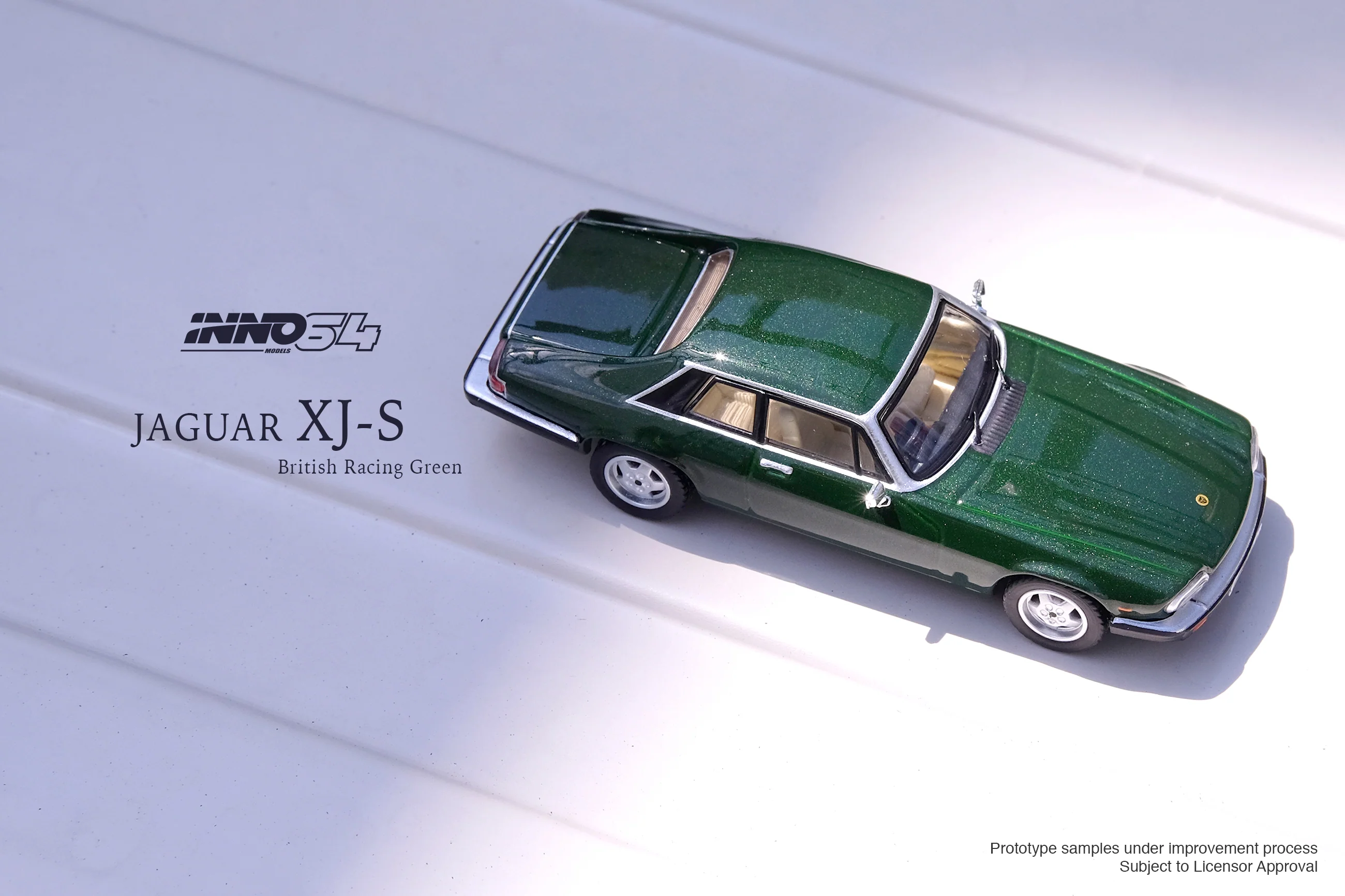 INNO64 1/64 JAGUAR XJ-S British Racing Green IN64-XJS-BRGR - Image 6