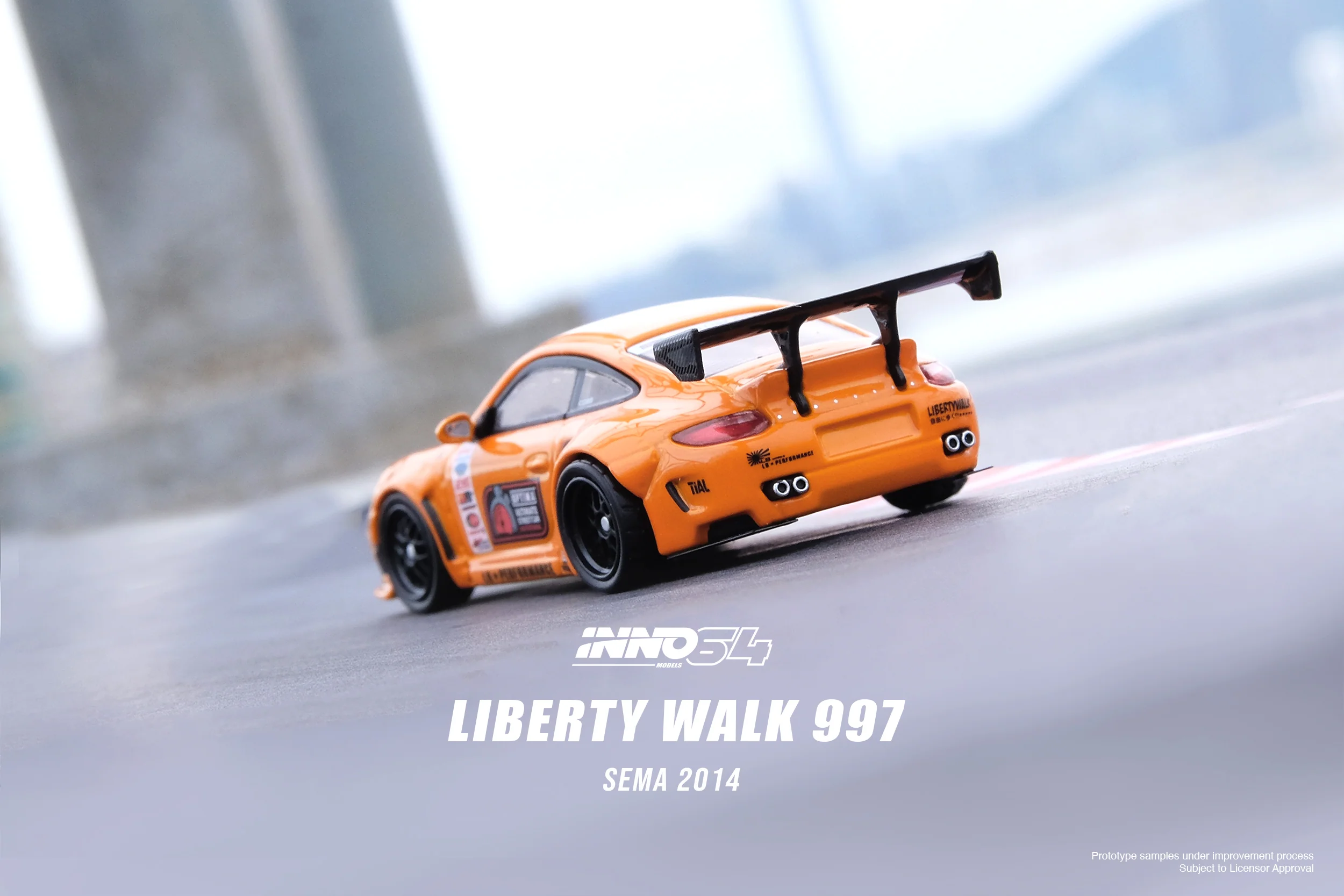 INNO64 1/64 LIBERTY WALK 997 SEMA 2014 IN64-997LB-SEMA - Image 2