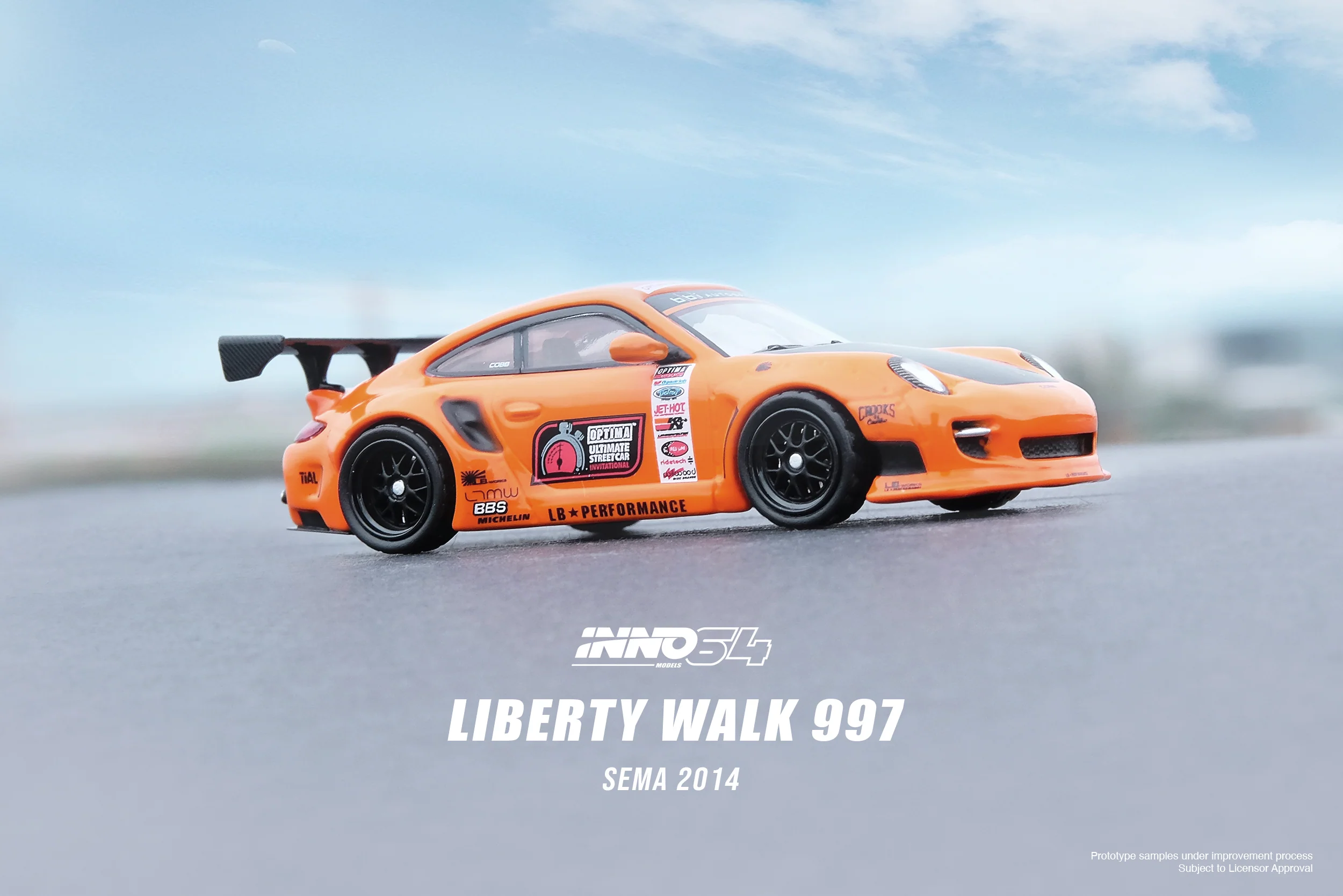 INNO64 1/64 LIBERTY WALK 997 SEMA 2014 IN64-997LB-SEMA - Image 4