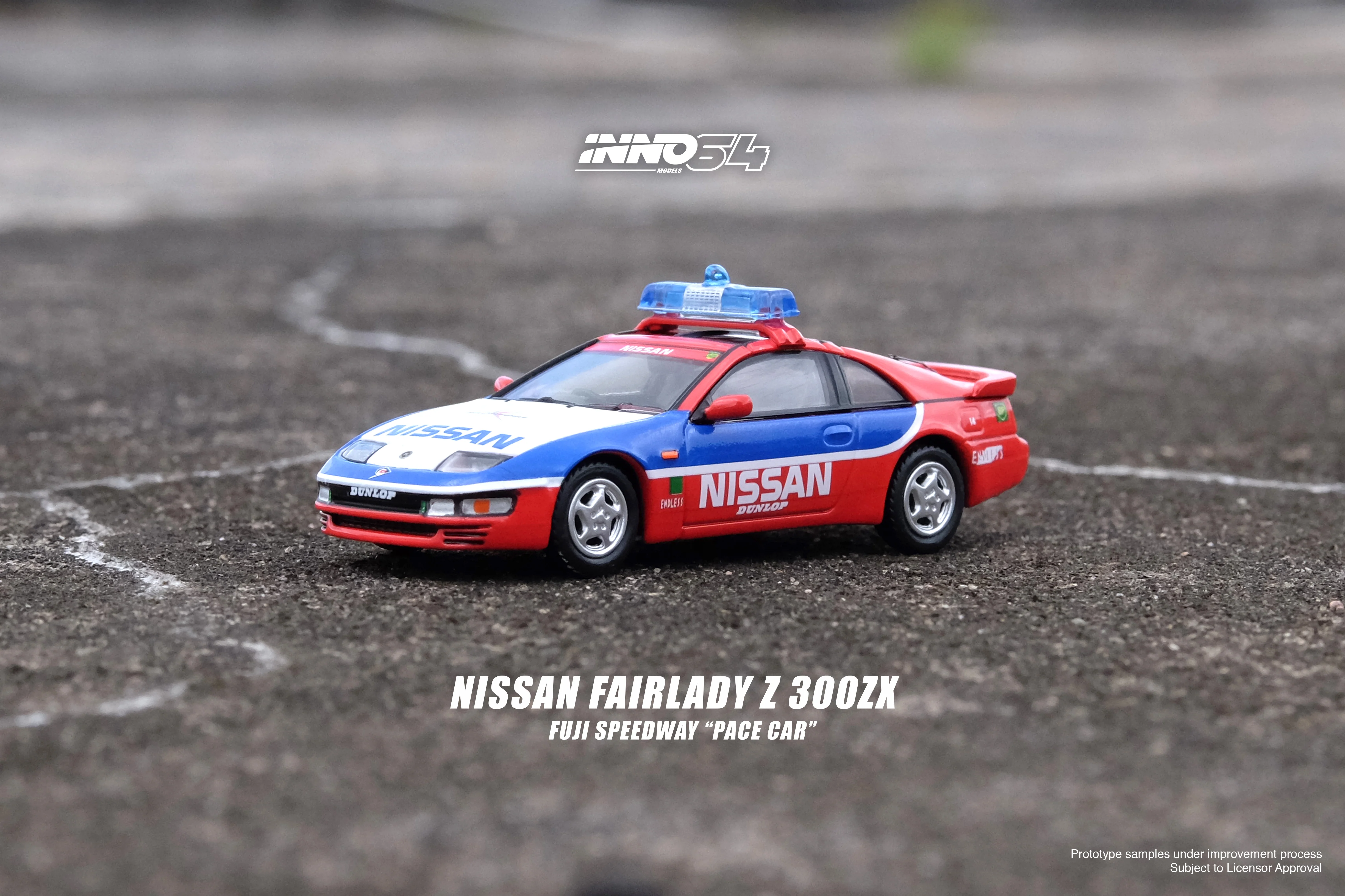 INNO64 1/64 NISSAN FAIRLADY Z  (300ZX) Fuji Speedway Pace Car IN64-300ZX-FJPC - Image 2