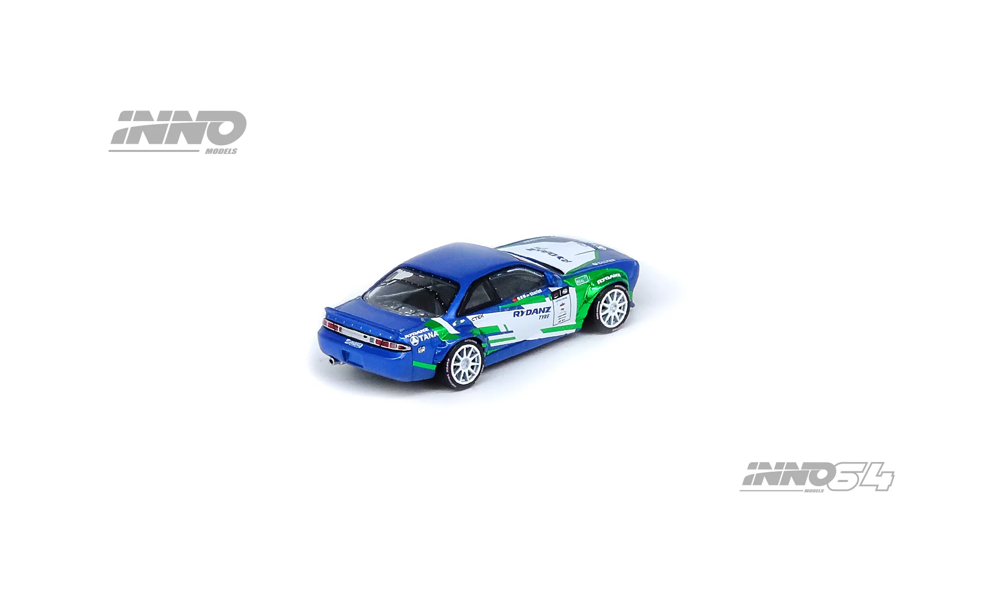 INNO64 1/64 NISSAN SILVIA S14 Boss FIA Intercontinental Drifting Cup 2019 Charles Ng IN64-S14B-CNG19 - Image 3