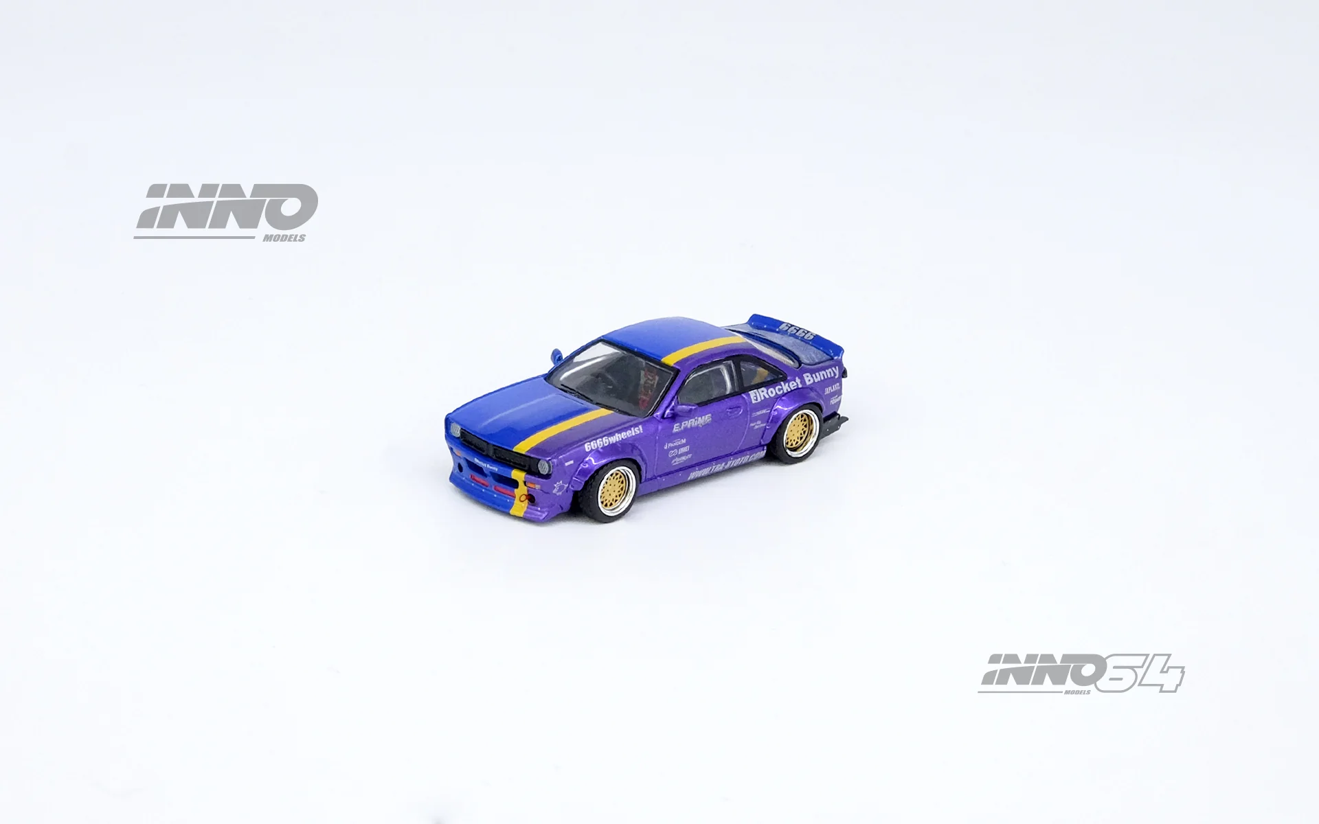 INNO64 1/64 NISSAN SILVIA S14 "ROCKET BUNNY BOSS" Tomonori Idekawa IN64-S14B-TOMOSAN - Image 3